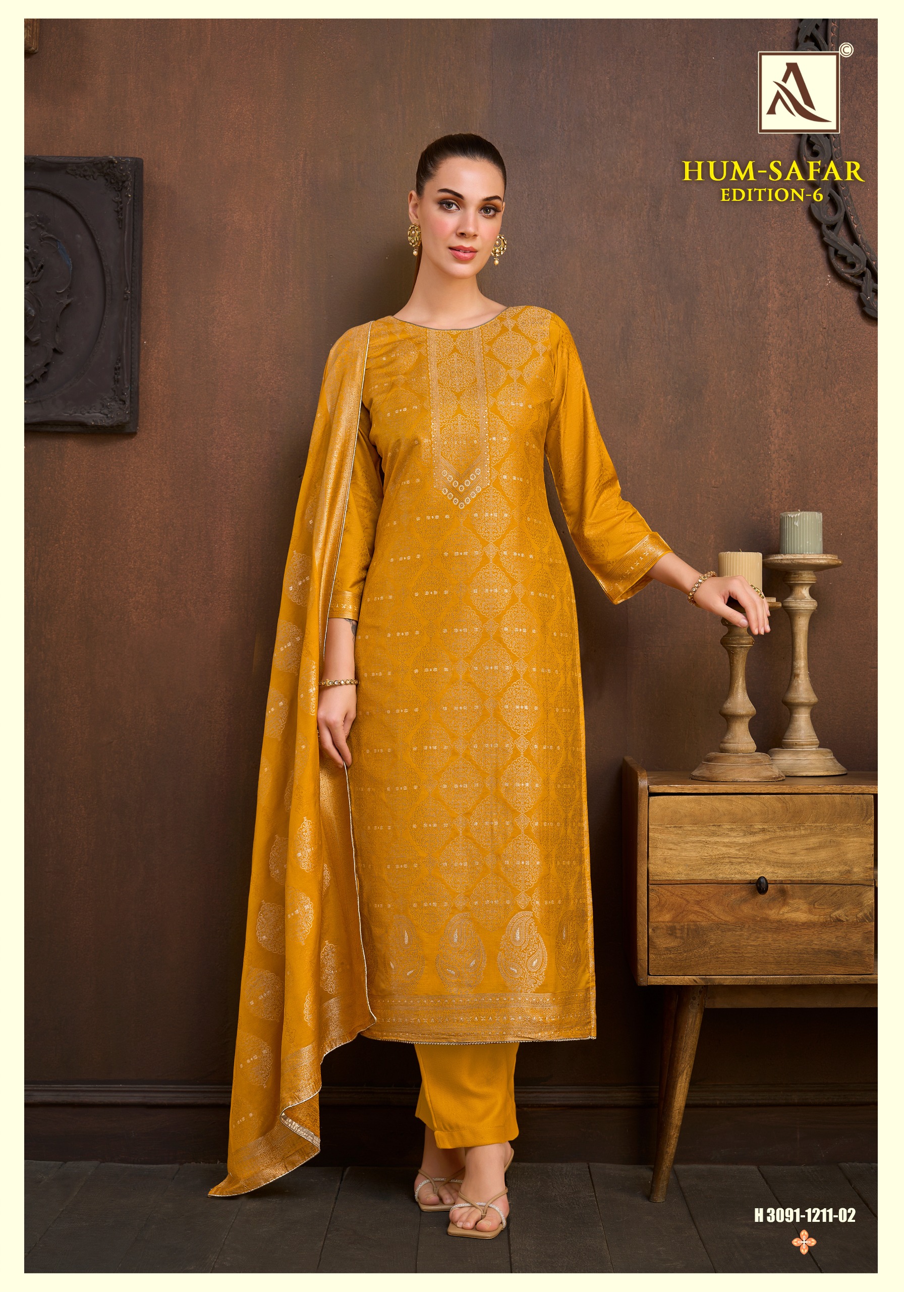 Alok Suit – Hum Safar Vol.6