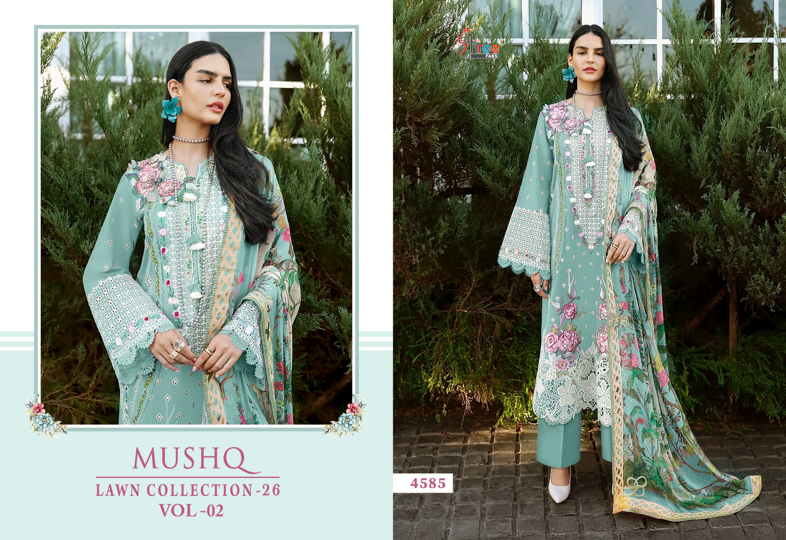 Shree Fab – Mushq lawn vol.2 Ciffon Duptta