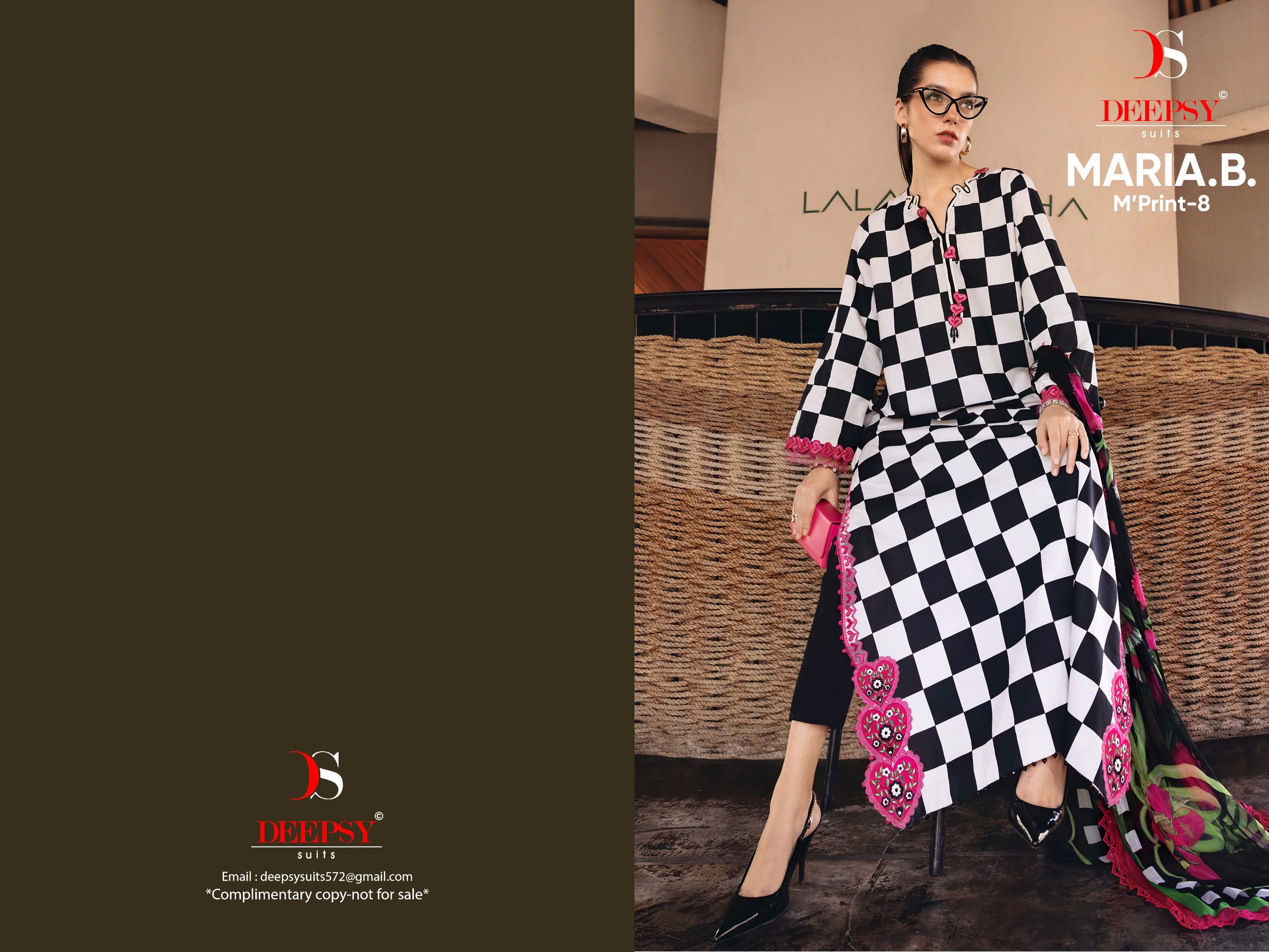 DEEPSY SUITS - Maria B M Print-8 Ciffon Duptta DEEPSY SUITS – Maria B M Print-8 Cotton Duptta