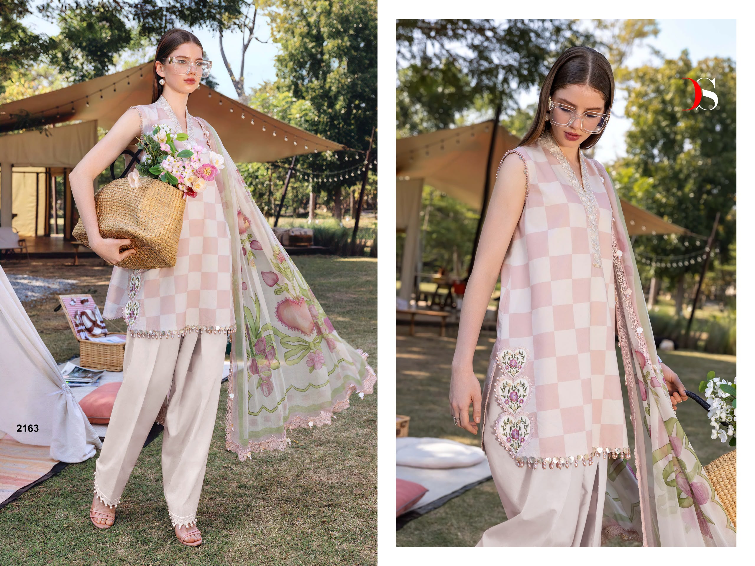 DEEPSY SUITS – Maria B M Print-8 Cotton Duptta