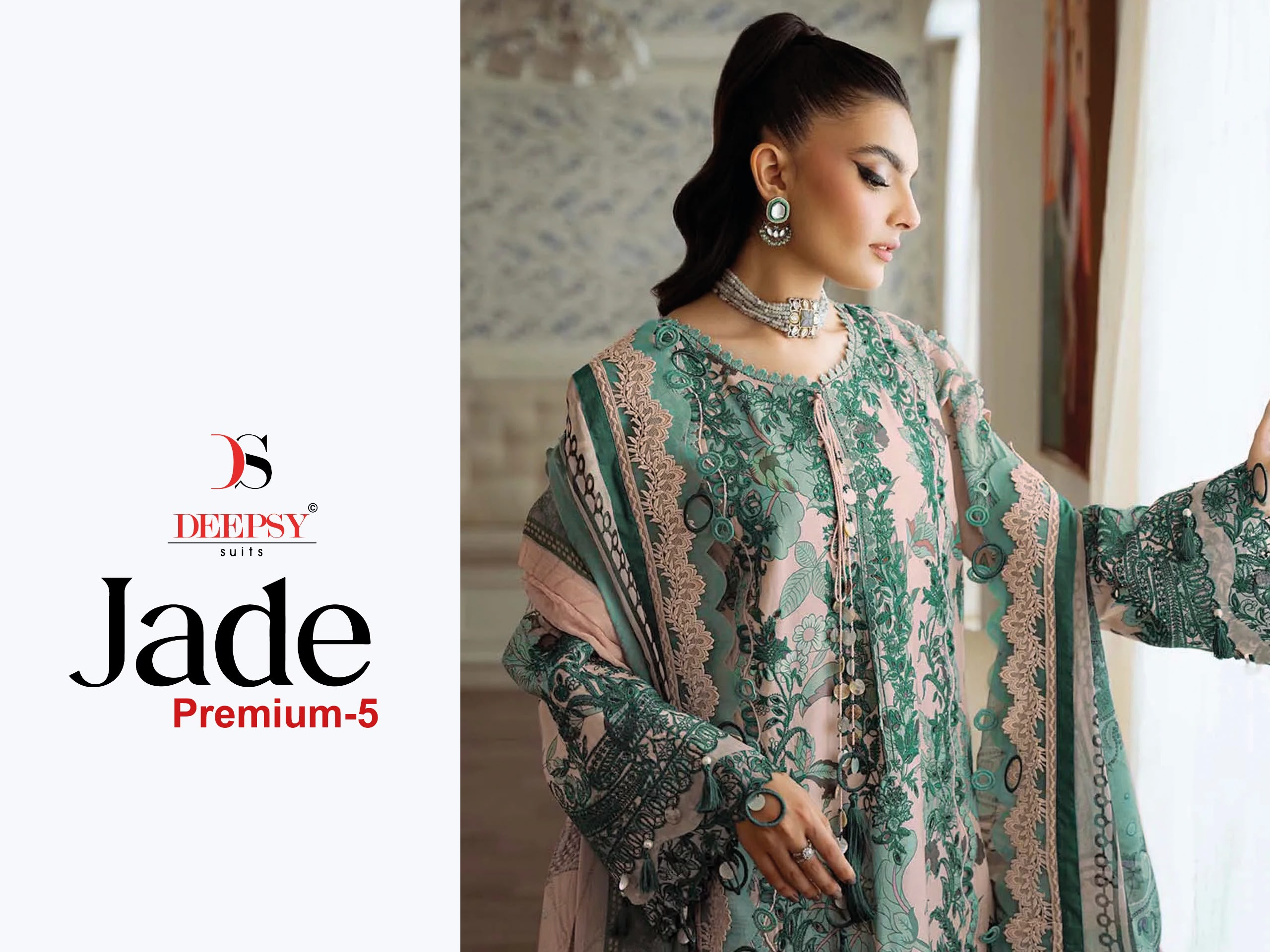 DEEPSY SUITS – Jade Premium Vol.5 Cotton Duptta