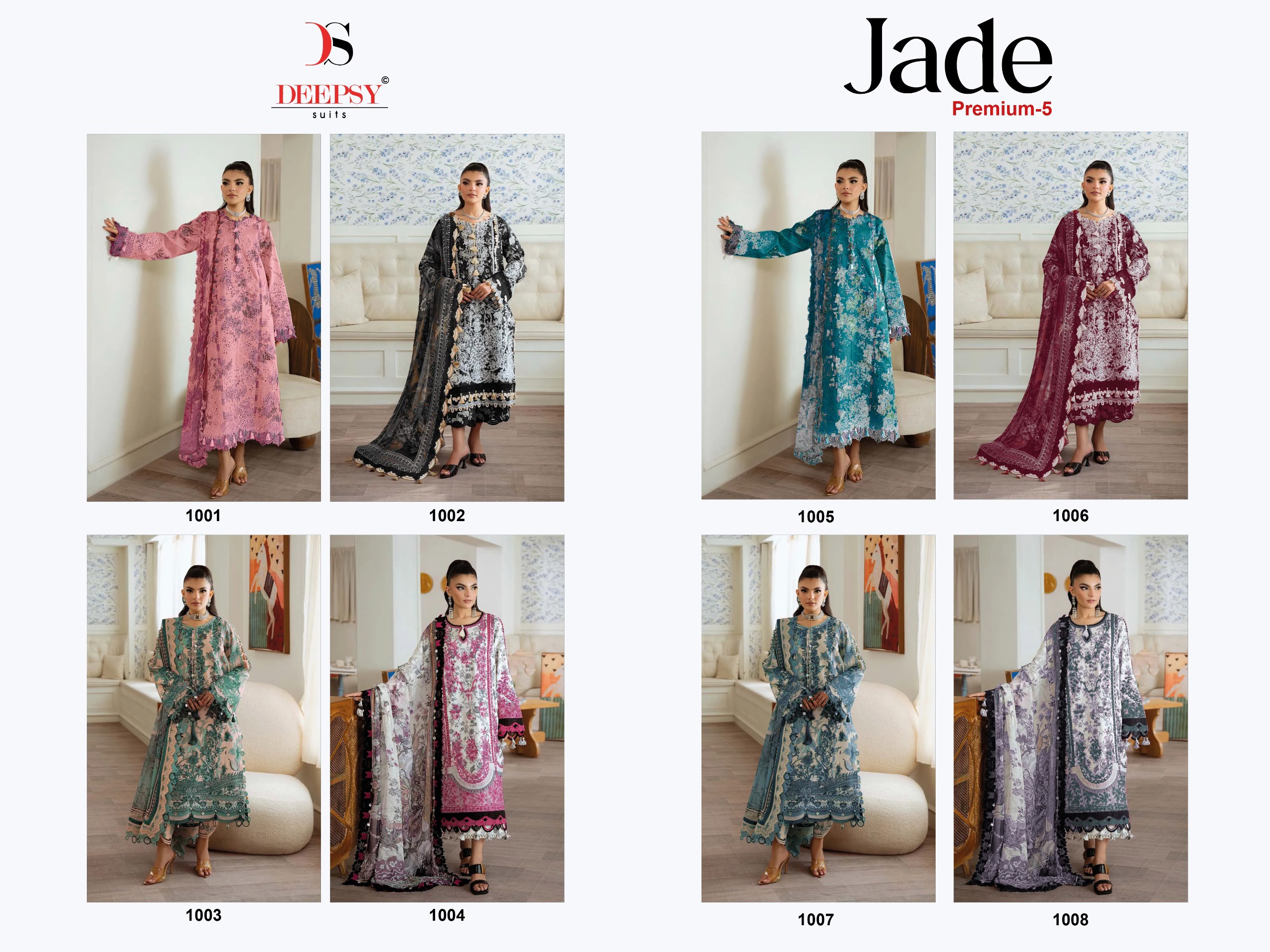 DEEPSY SUITS – Jade Premium Vol.5 Cotton Duptta