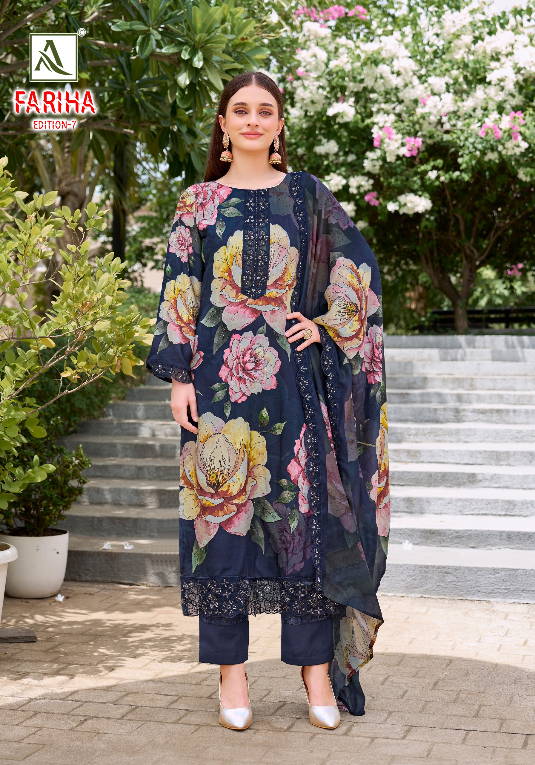 Alok Suit - Fariha Vol.7 Alok Suit – Fariha Vol.7