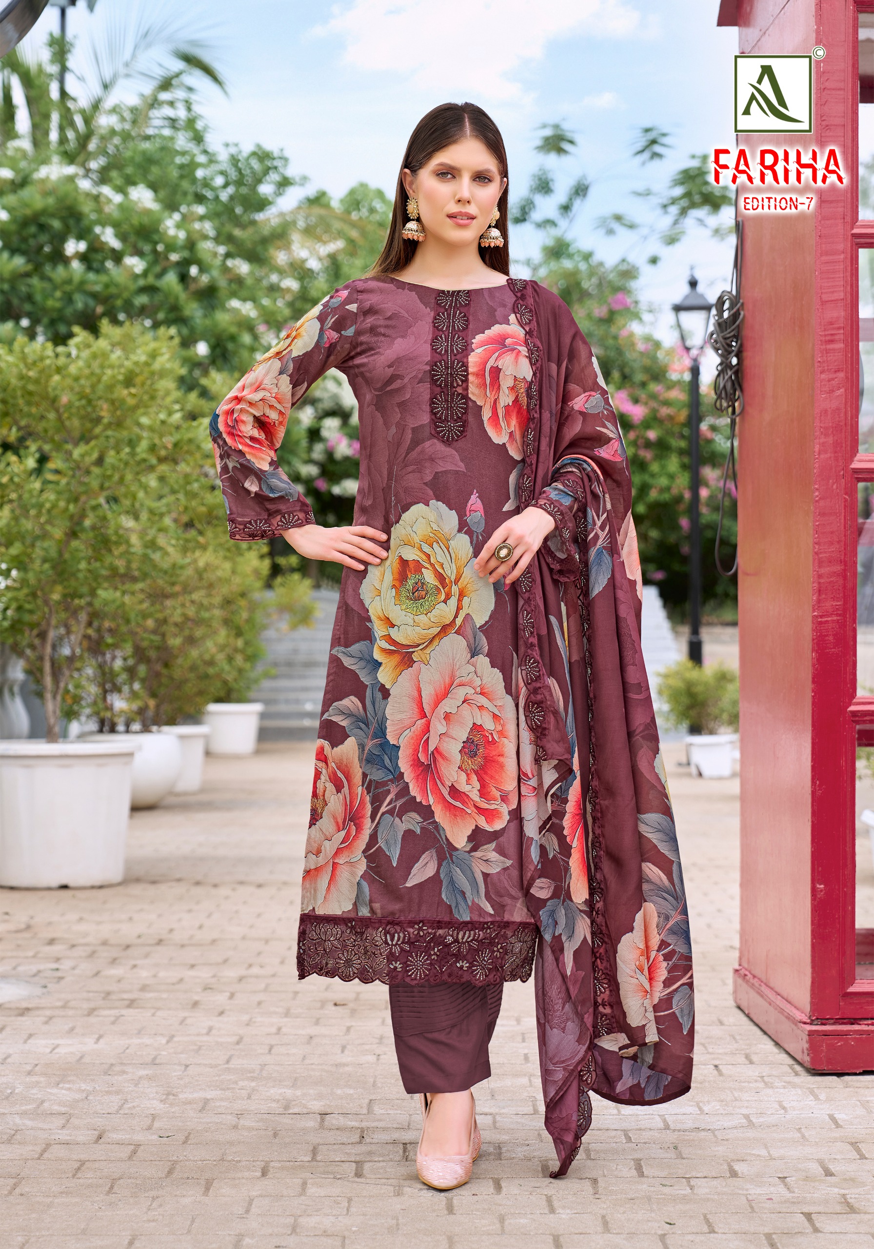 Alok Suit - Fariha Vol.7 Alok Suit – Fariha Vol.7