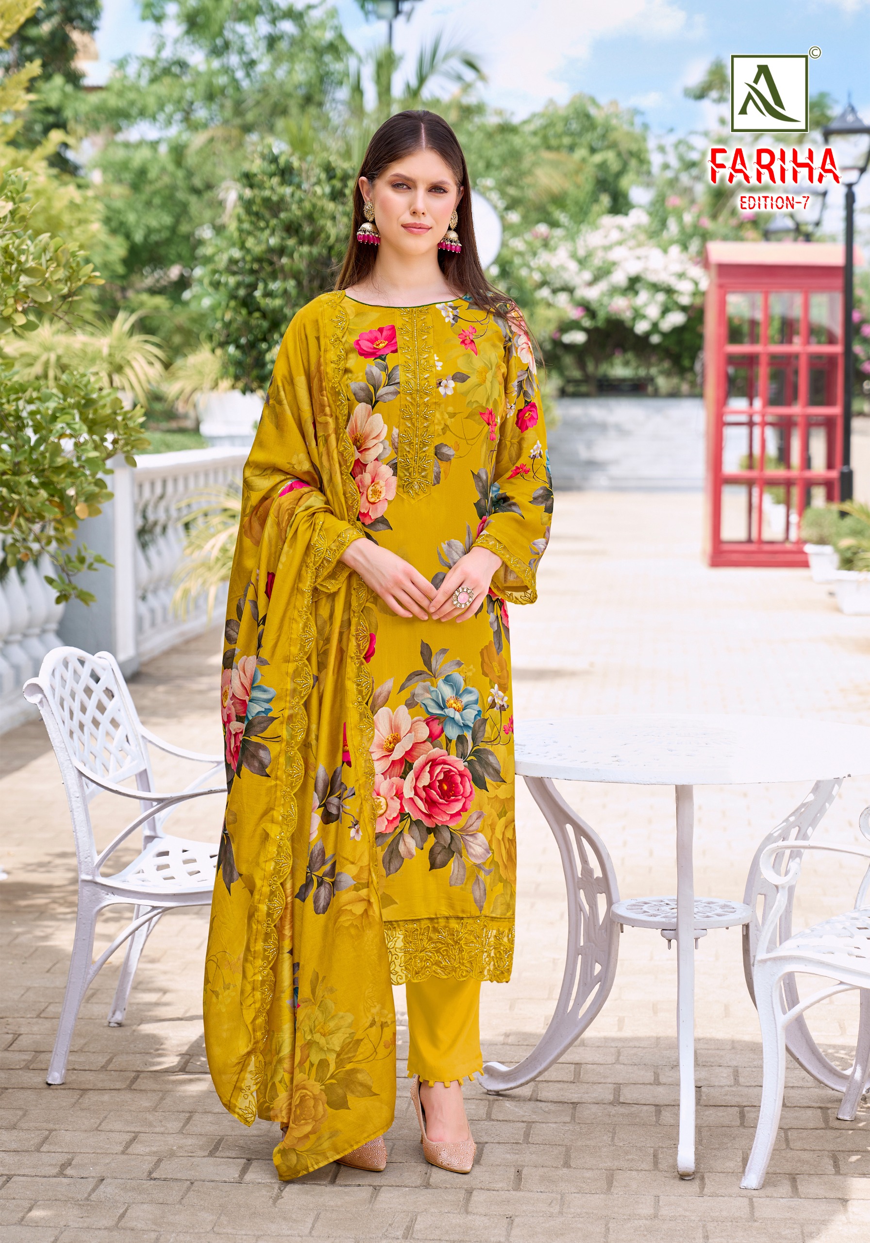 Alok Suit - Fariha Vol.7 Alok Suit – Fariha Vol.7
