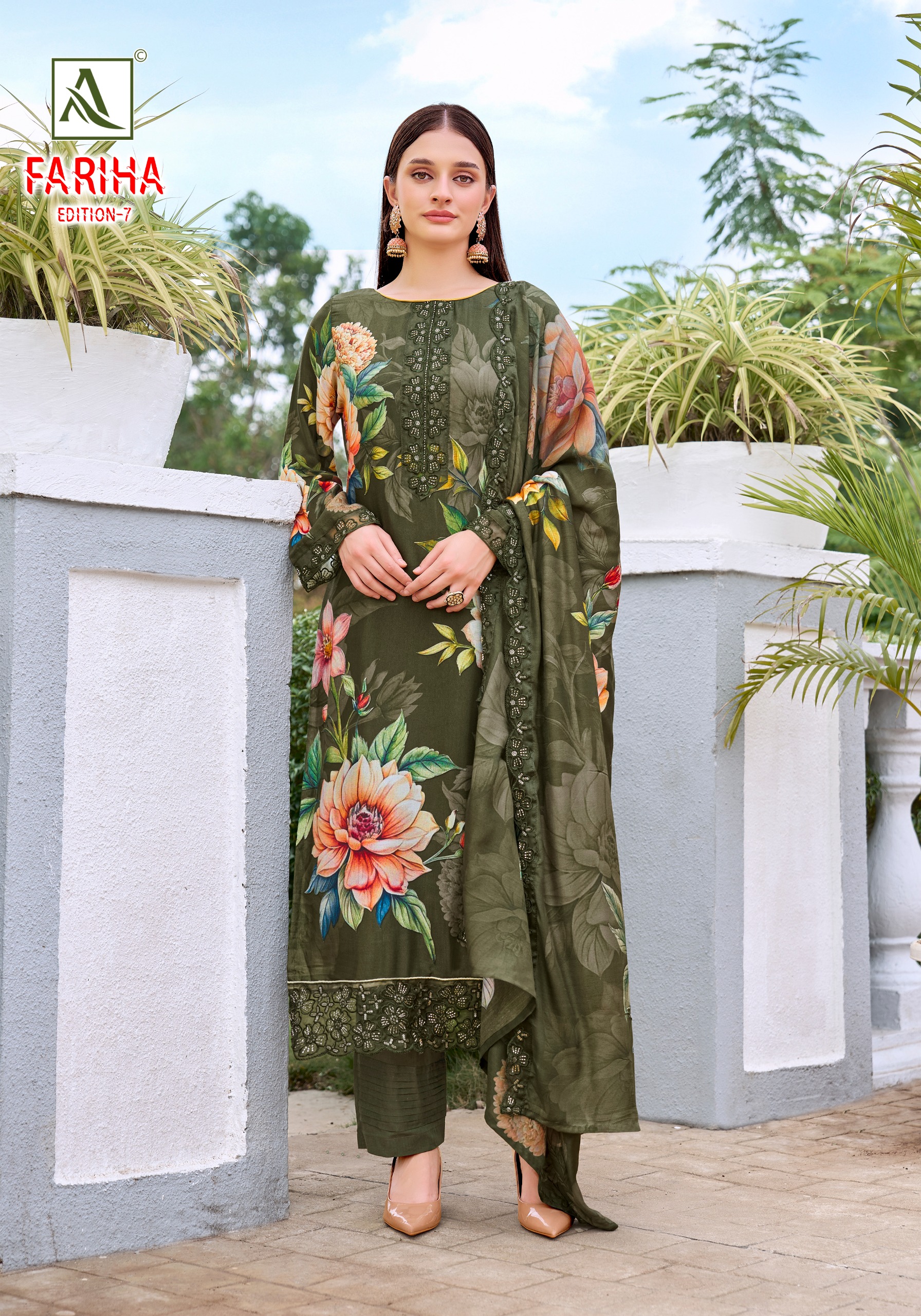 Alok Suit - Fariha Vol.7 Alok Suit – Fariha Vol.7