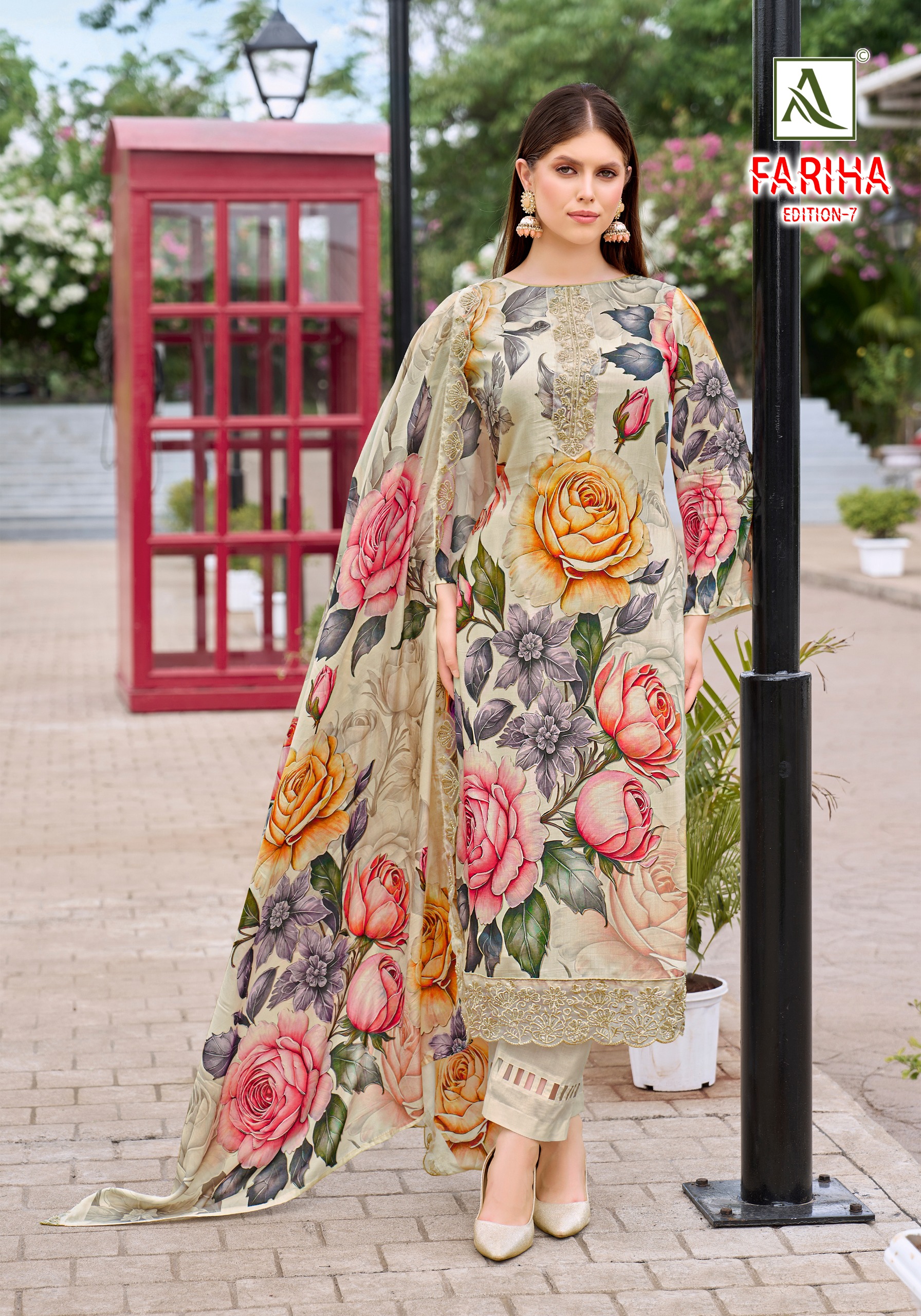 Alok Suit - Fariha Vol.7 Alok Suit – Fariha Vol.7