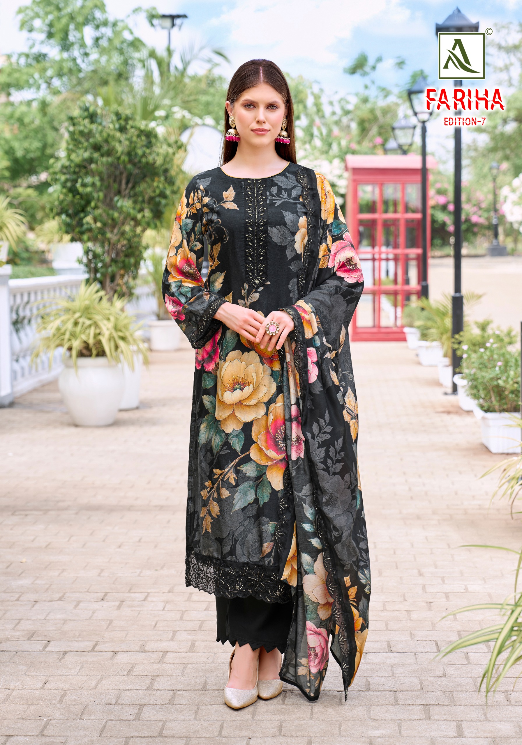 Alok Suit - Fariha Vol.7 Alok Suit – Fariha Vol.7