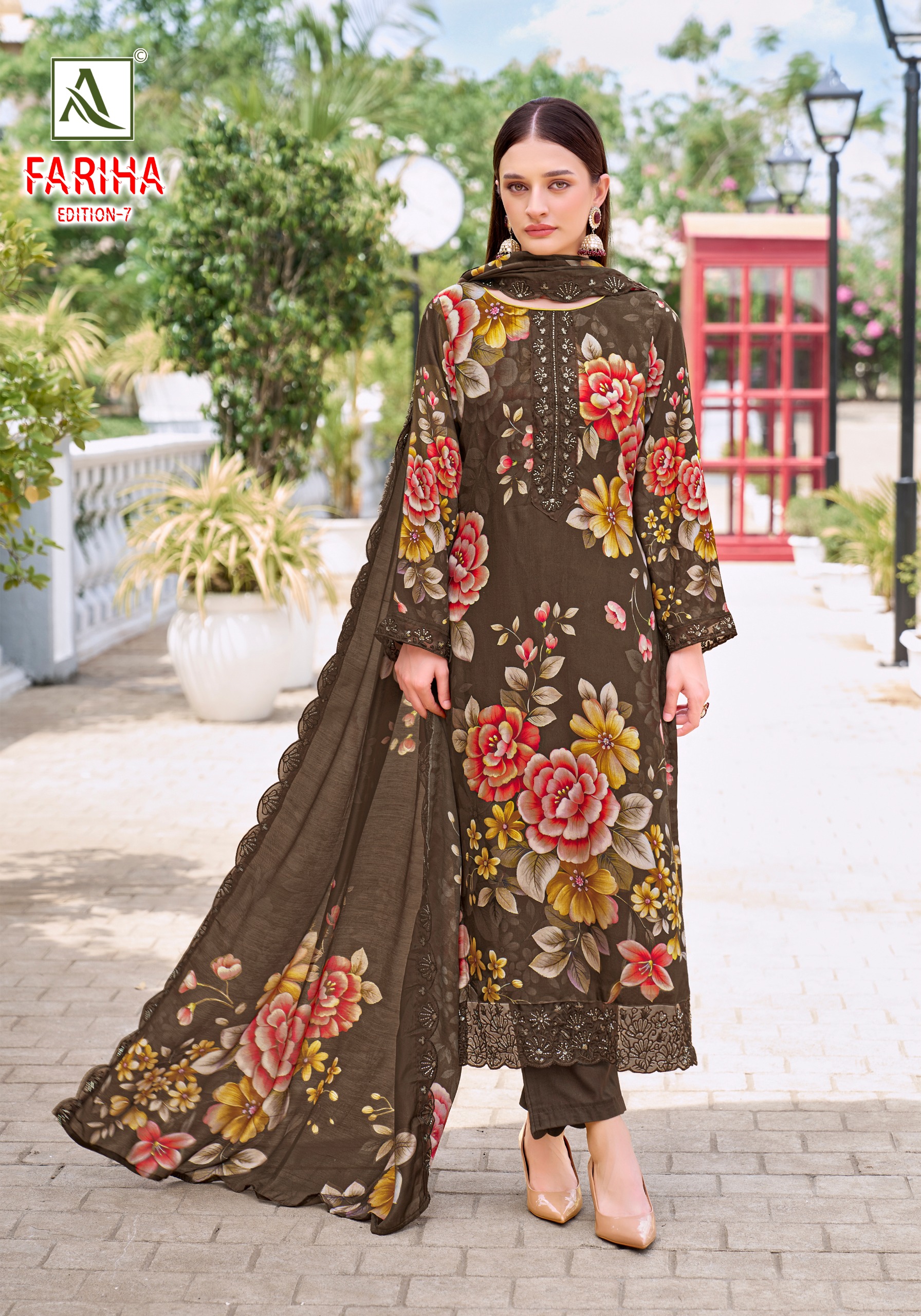 Alok Suit - Fariha Vol.7 Alok Suit – Fariha Vol.7
