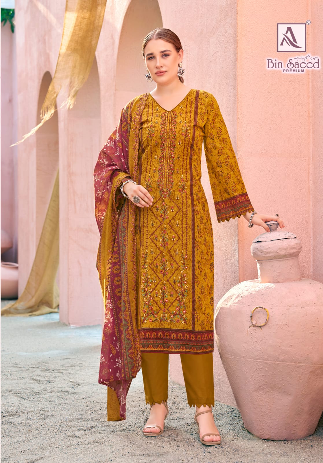 Alok Suit – Bin Saeed Premium