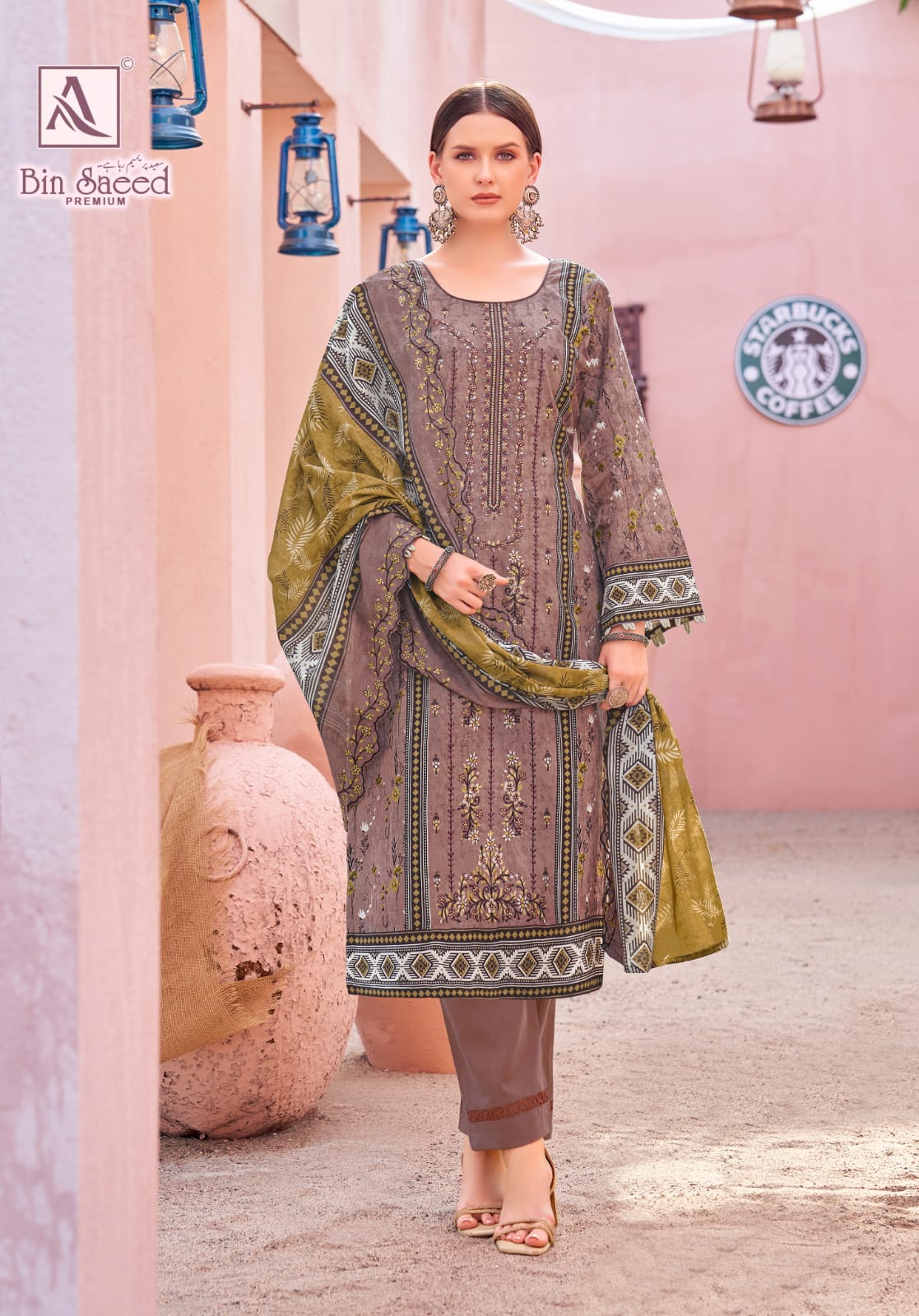Alok Suit – Bin Saeed Premium