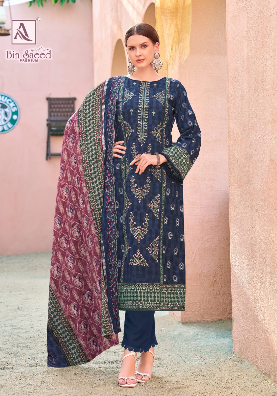 Alok Suit – Bin Saeed Premium