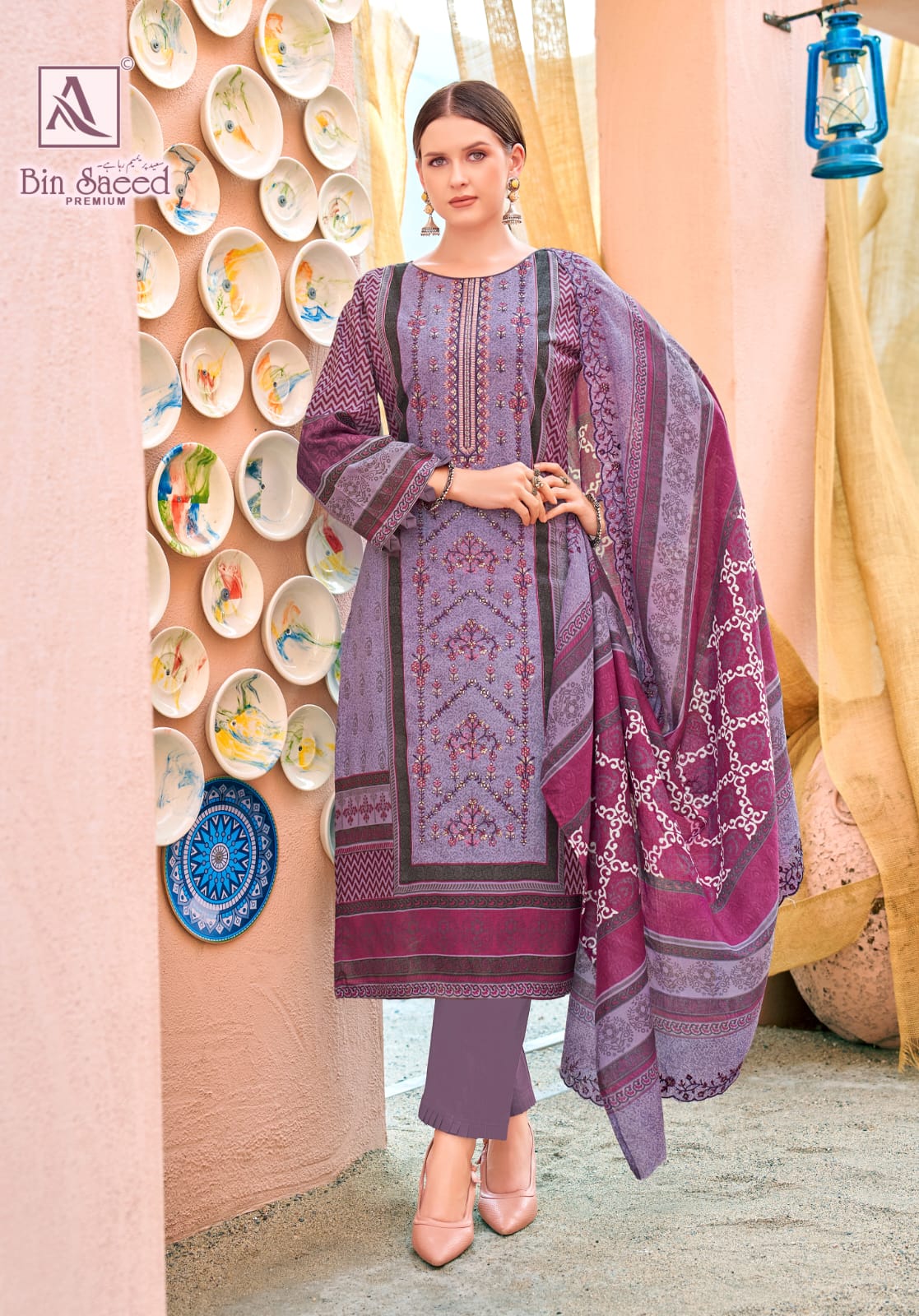Alok Suit – Bin Saeed Premium