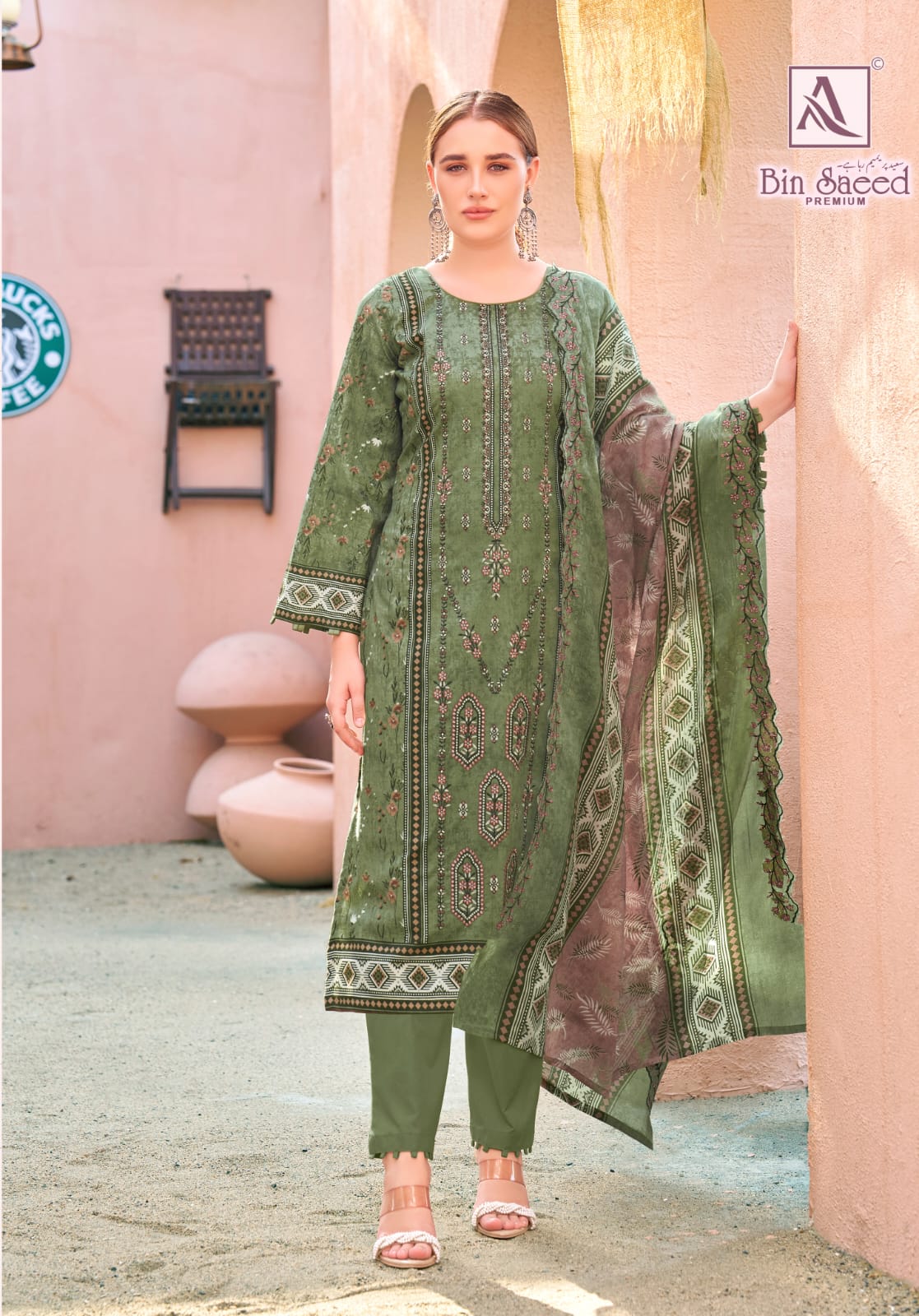 Alok Suit – Bin Saeed Premium