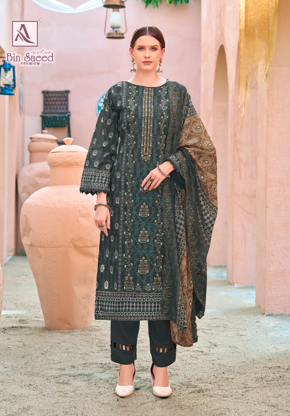 Alok Suit – Bin Saeed Premium