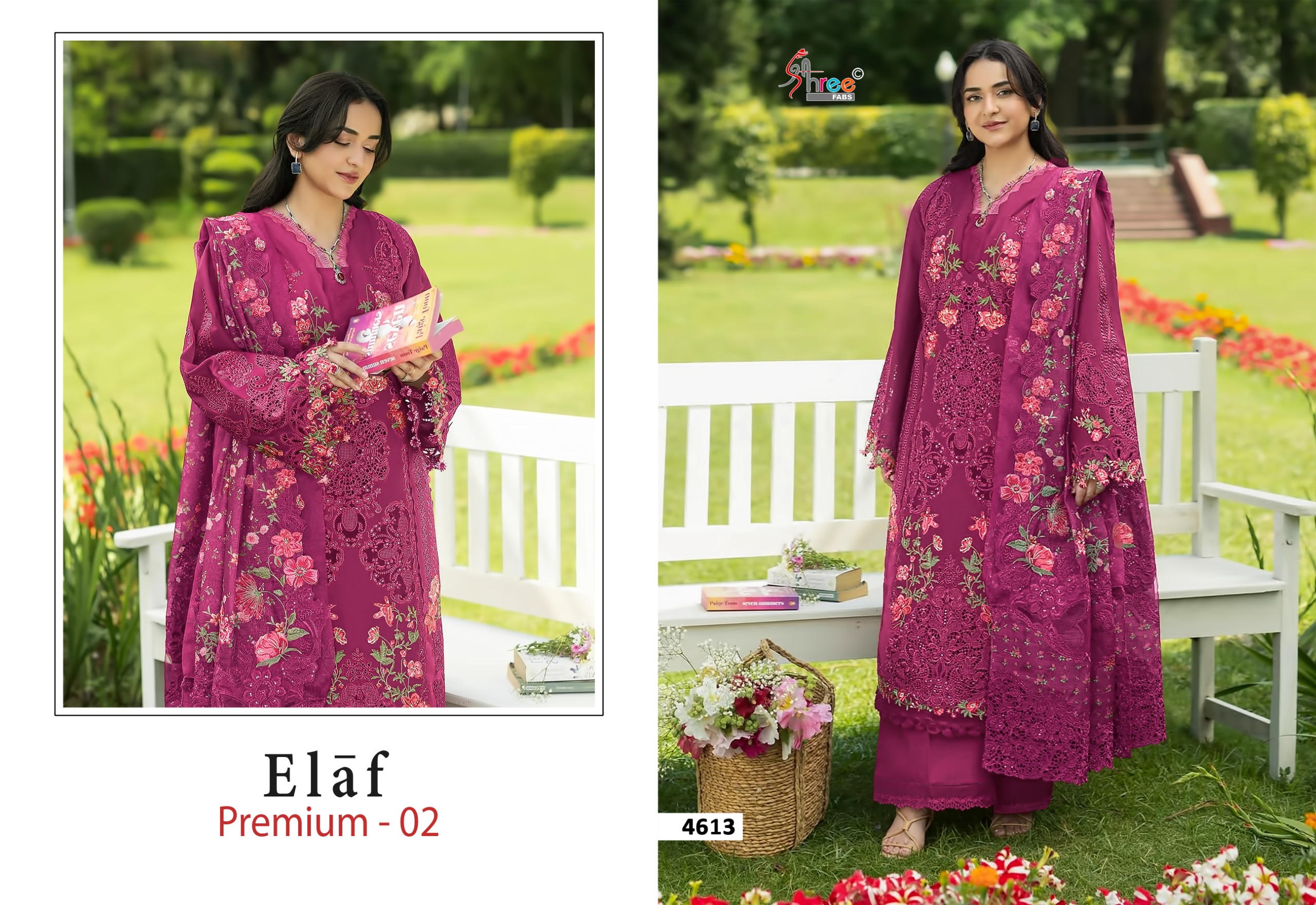 Shree Fab - Elaf Premium -2 Ciffon Duptta Shree Fab – Elaf Premium -2 Ciffon Duptta