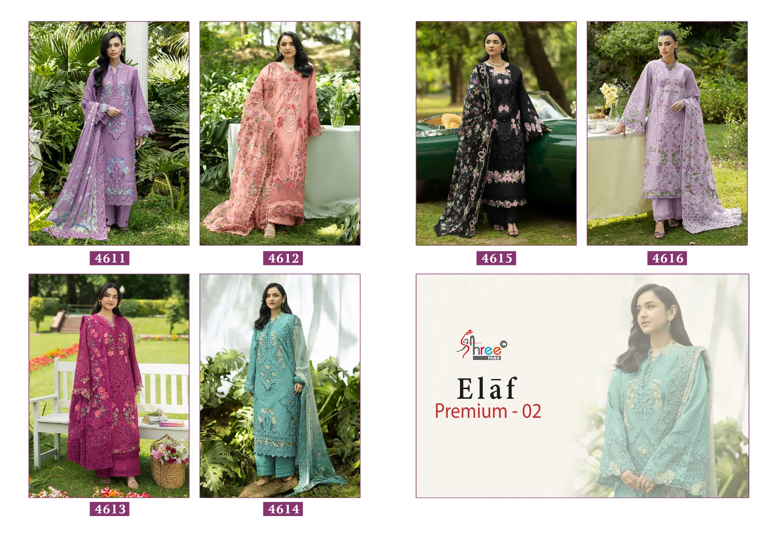 Shree Fab - Elaf Premium -2 Ciffon Duptta Shree Fab – Elaf Premium -2 Ciffon Duptta