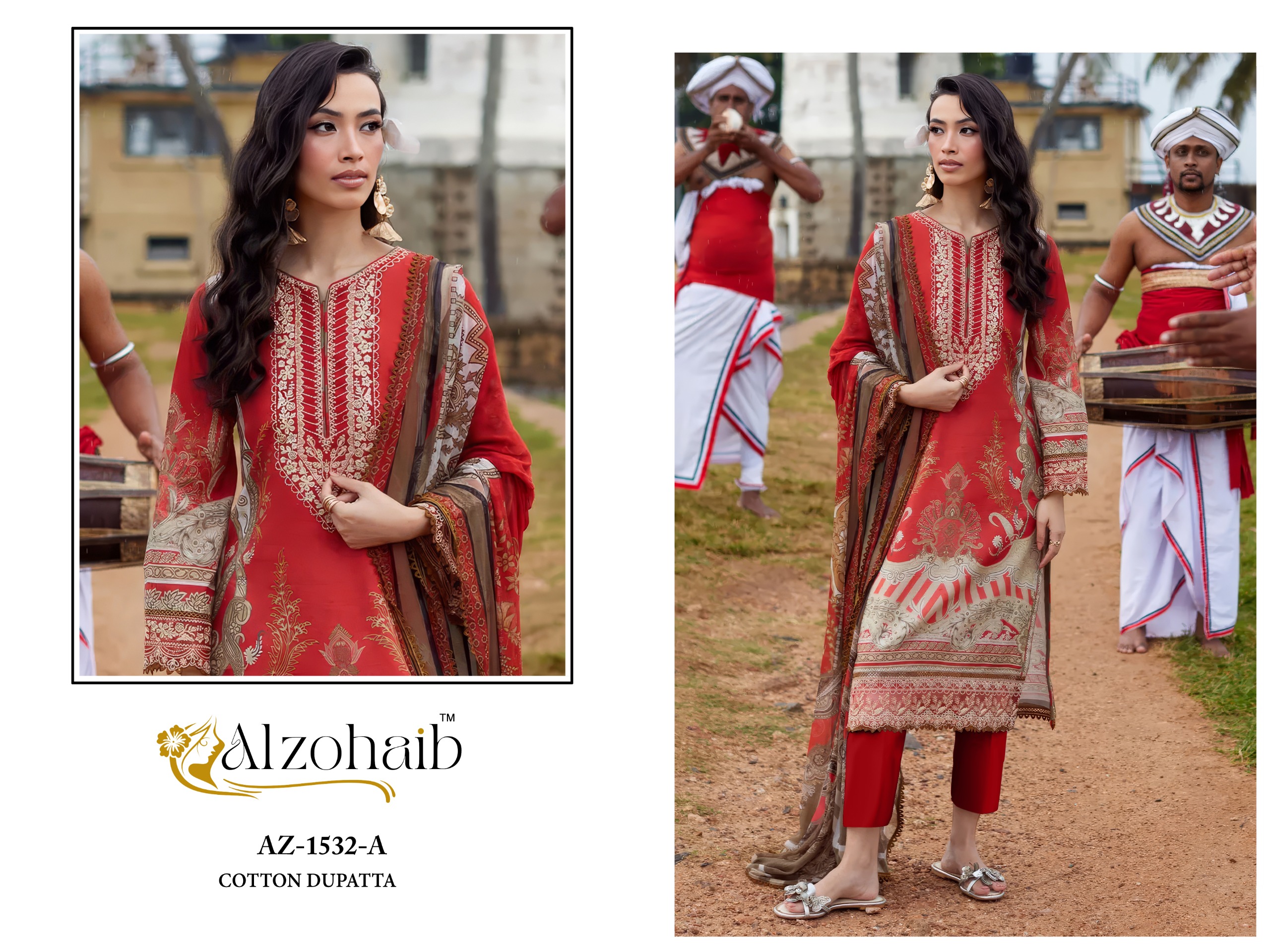 Al Zohiab – Aayesha vol .1 Cotton Duptta