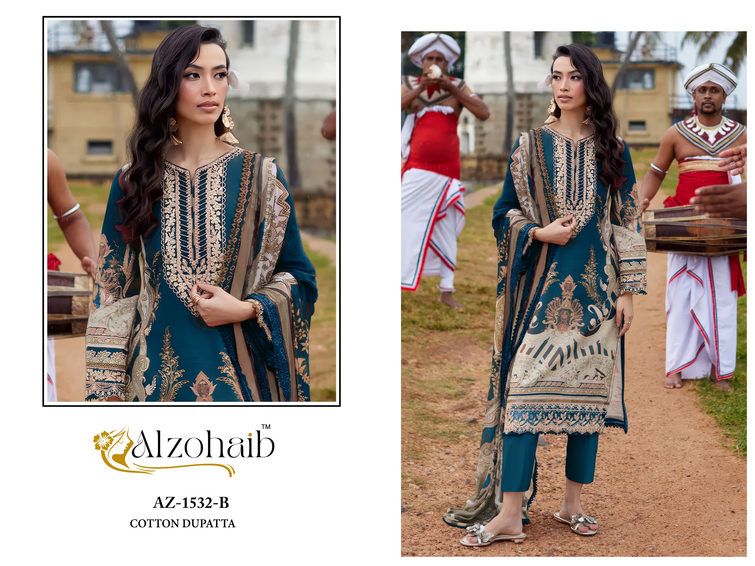 Al Zohiab – Aayesha vol .1 Cotton Duptta