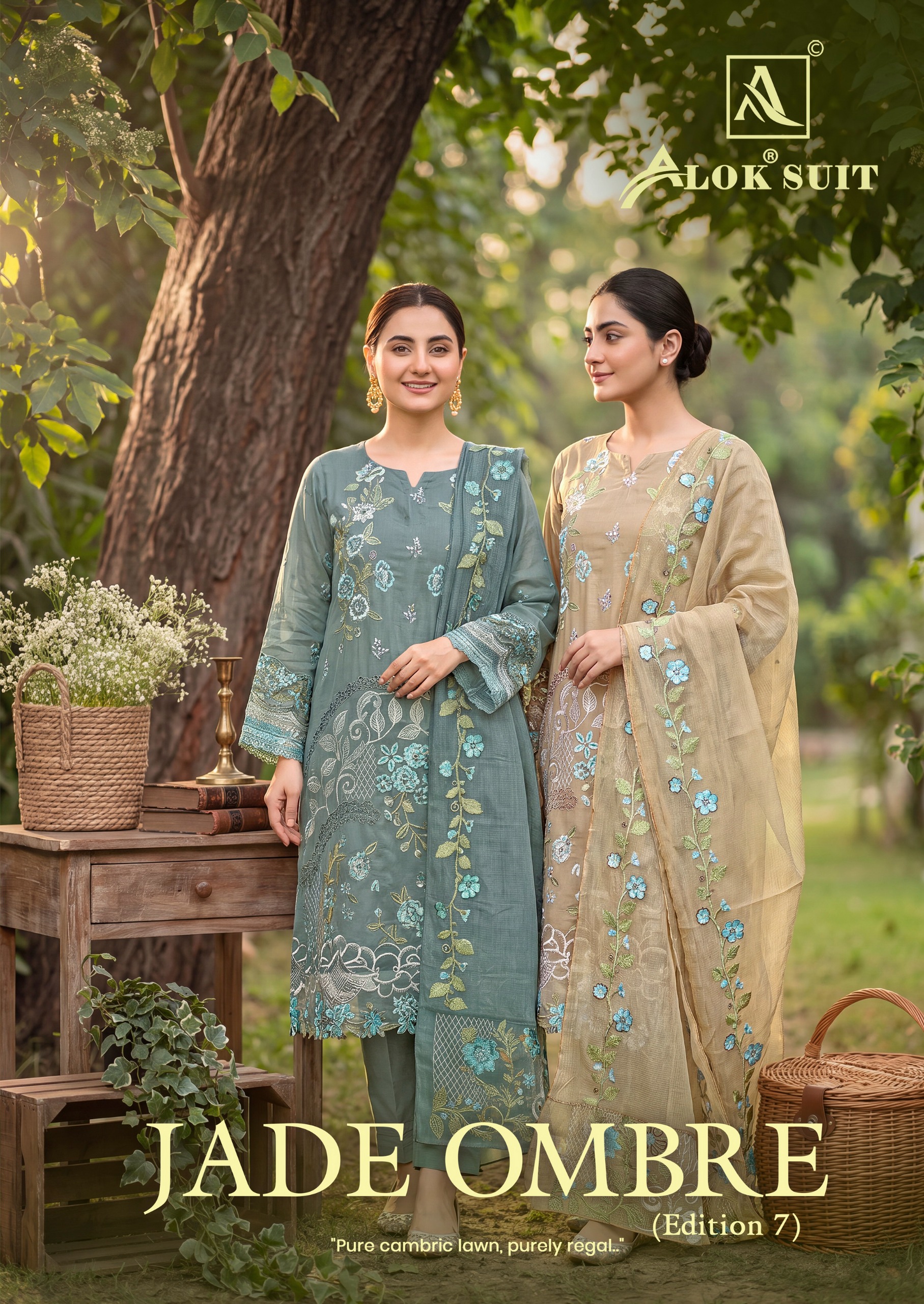 Alok Suit – Jade Ombre Vol.7