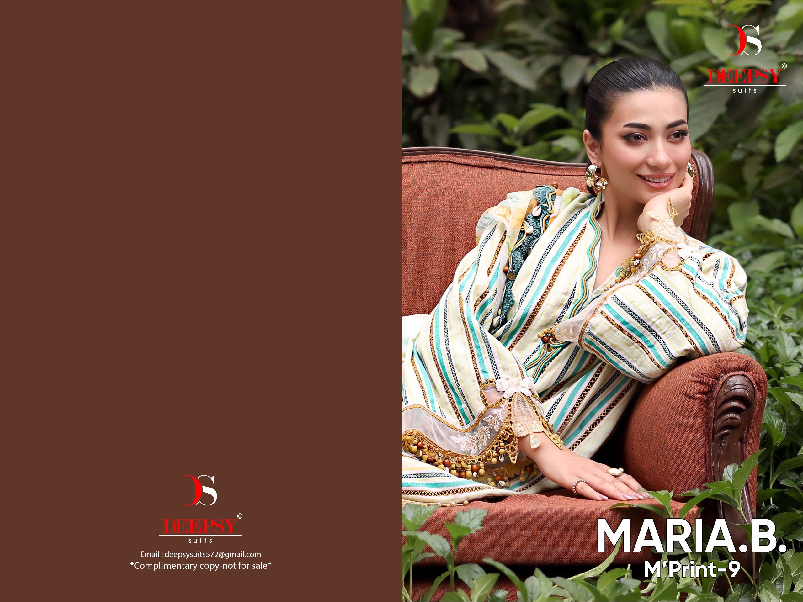 DEEPSY SUITS - Maria B M Print vol.9 Ciffon Duptta DEEPSY SUITS – Maria B M Print Vol.9 Cotton Duptta Salwar Suit Wholesale Catalog Any Occasion