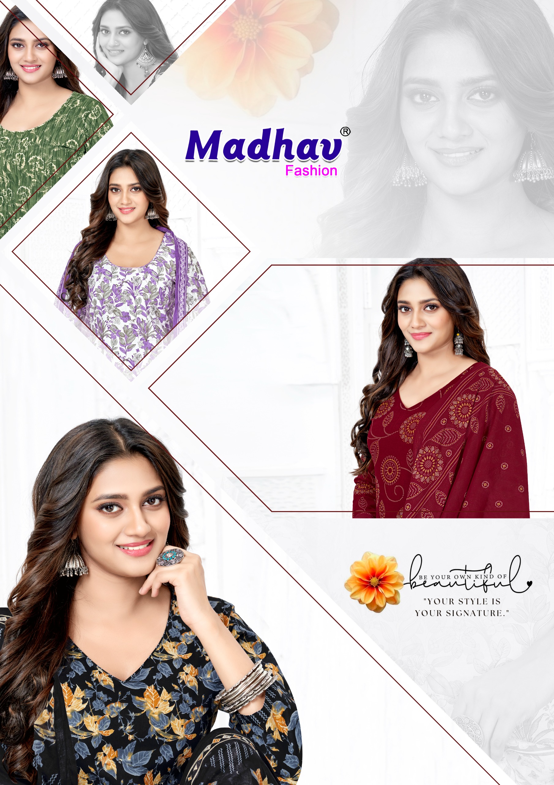 Madhav Fashion - Prachi Vol.16 Madhav Fashion – Prachi Vol.16 Cotton Printed Wholesale Catalog Any Occasion