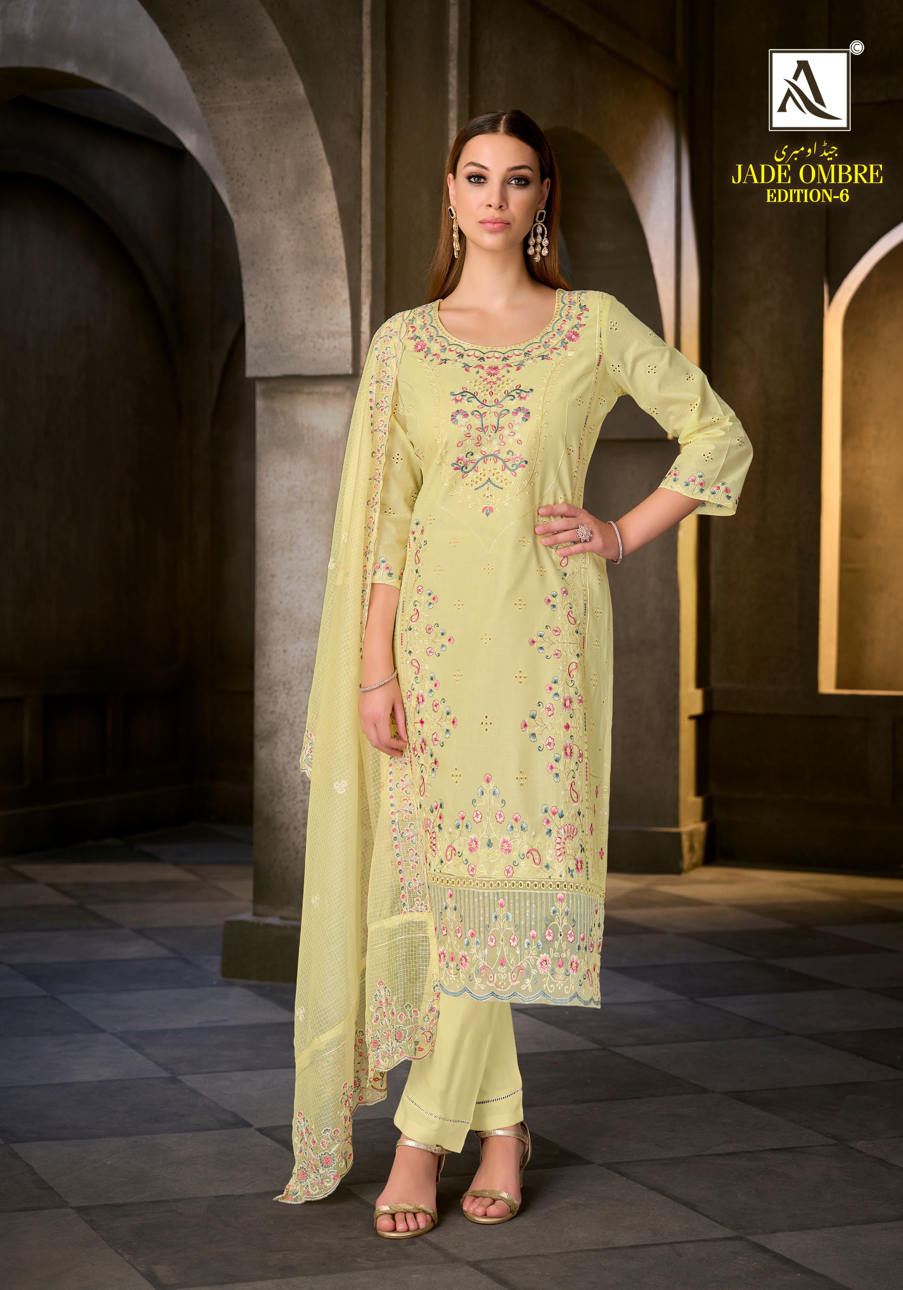 Alok Suit – Jade Ombre Vol.6