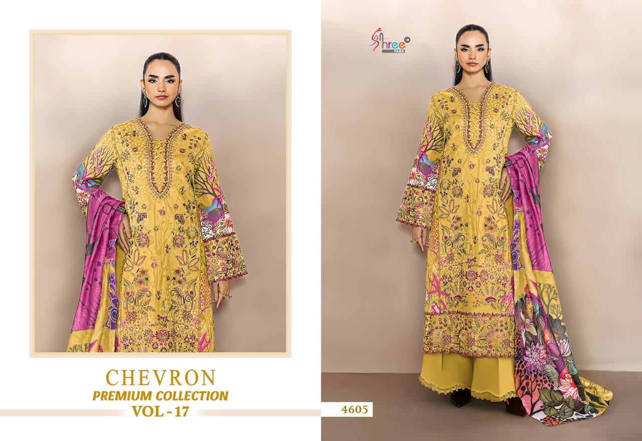 Shree Fab – Chevron vol.17 Ciffon Duptta