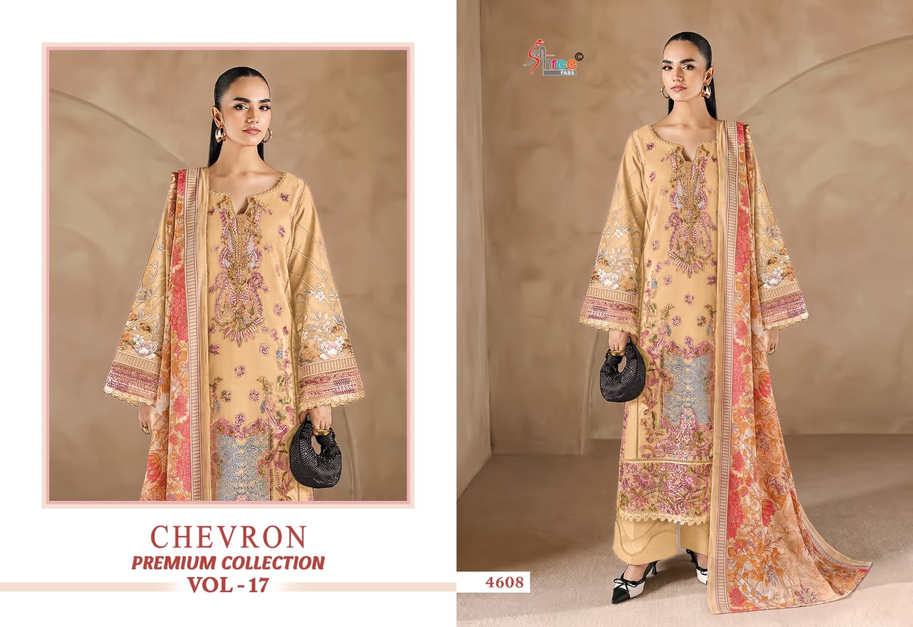 Shree Fab – Chevron vol.17 Ciffon Duptta