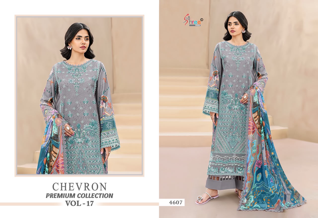 Shree Fab – Chevron vol.17 Ciffon Duptta