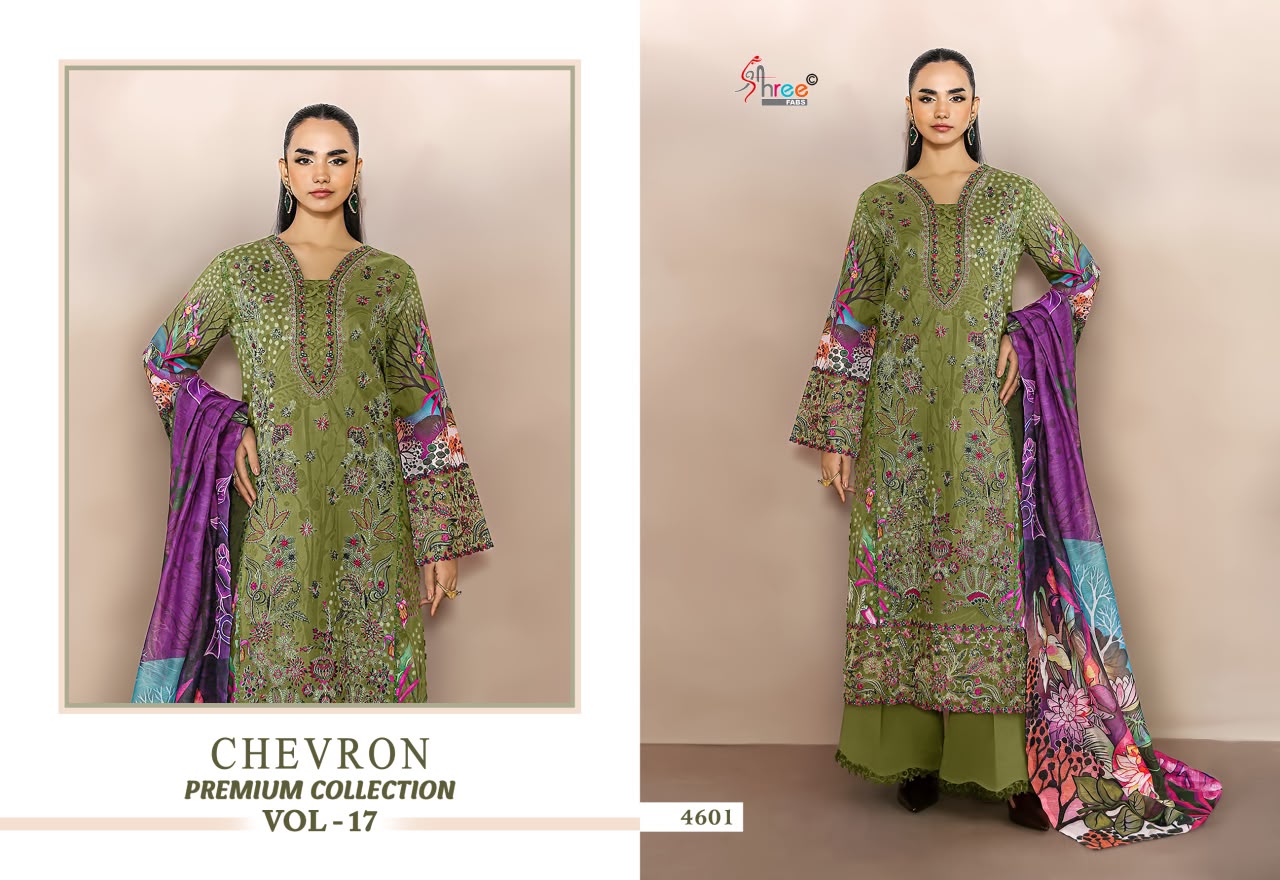 Shree Fab – Chevron vol.17 Ciffon Duptta