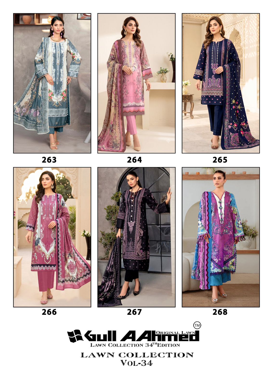 Gull Ahmed - Lwan Collection Vol.34 Gull Ahmed – Lwan Collection Vol.34