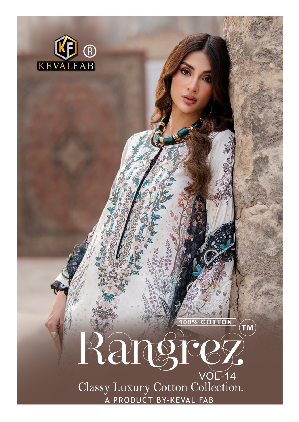 Keval Fab – Rangrez Vol.14     Cotton Printed Wholesale Catalog Cotton Print