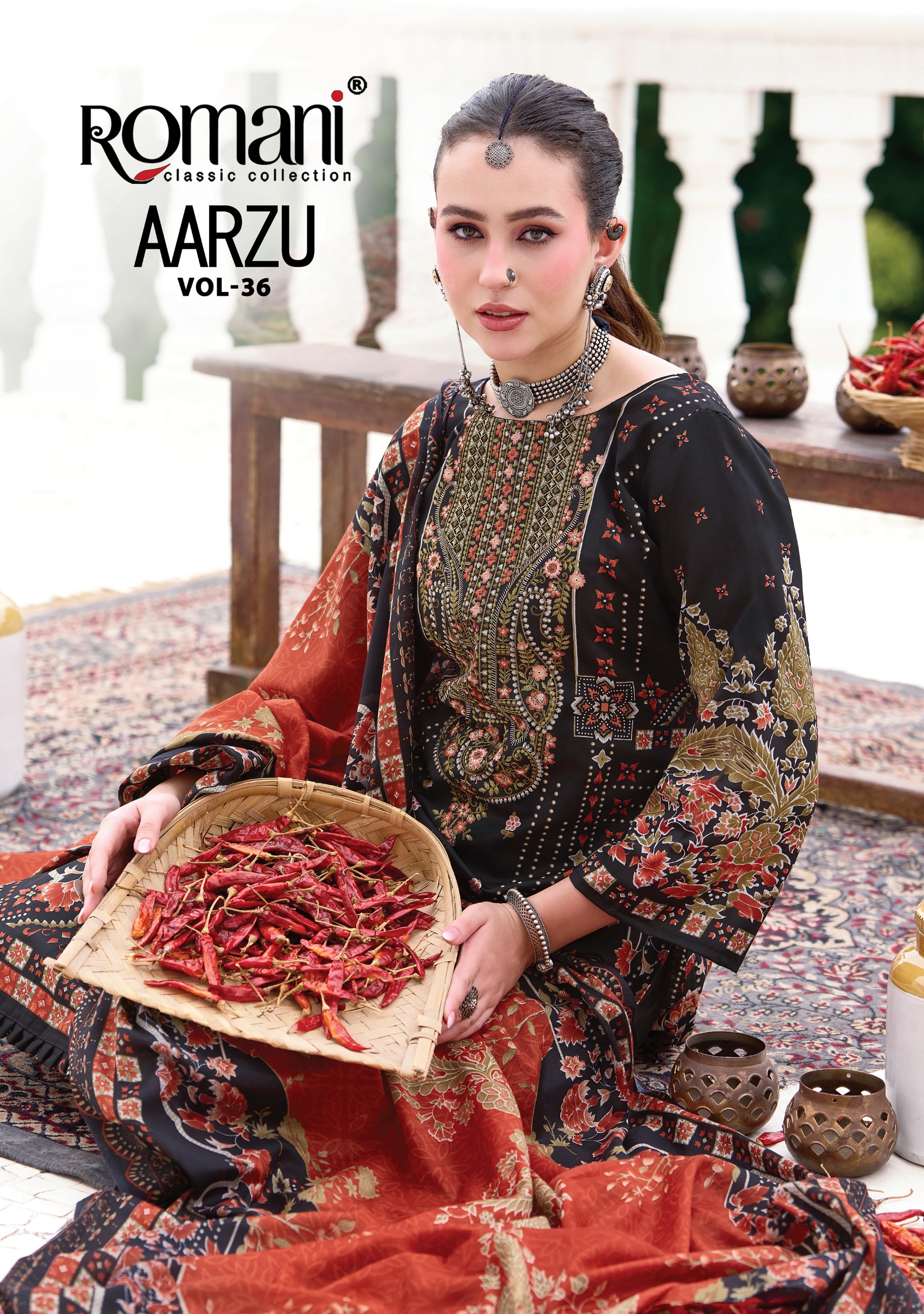 Romani – Aarzu Vol.36     Salwar Suit Wholesale Catalog Casual Wear