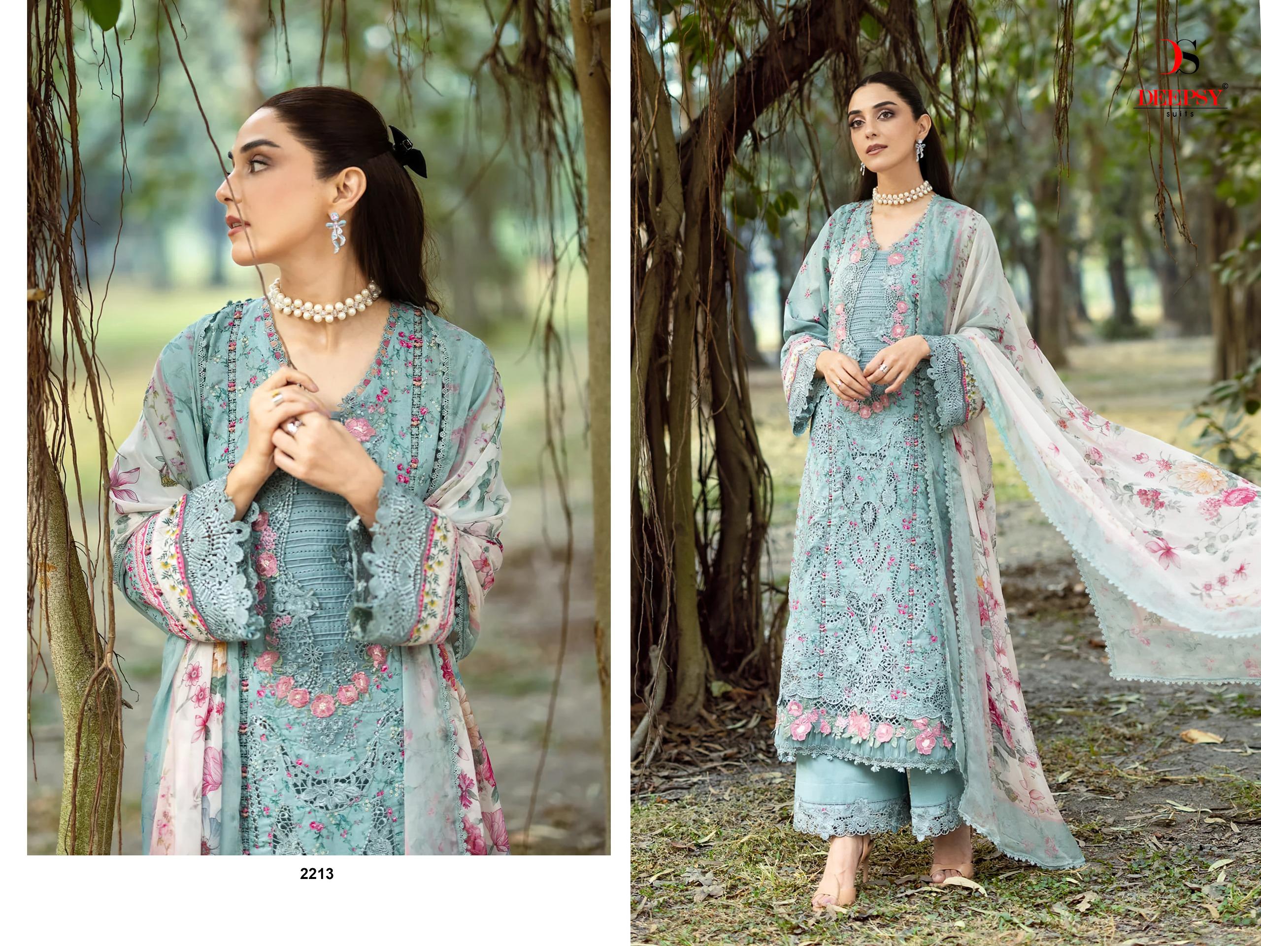 DEEPSY SUITS - Elaf chikankari 2 Ciffon Duptta DEEPSY SUITS – Elaf chikankari 2 Cotton Duptta