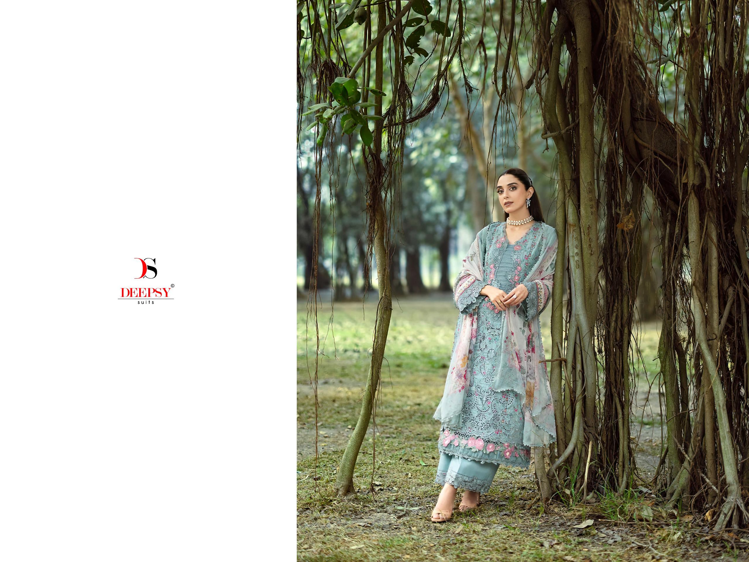 DEEPSY SUITS – Elaf Chikankari 2 Cotton Duptta     Salwar Suit Wholesale Catalog Festival