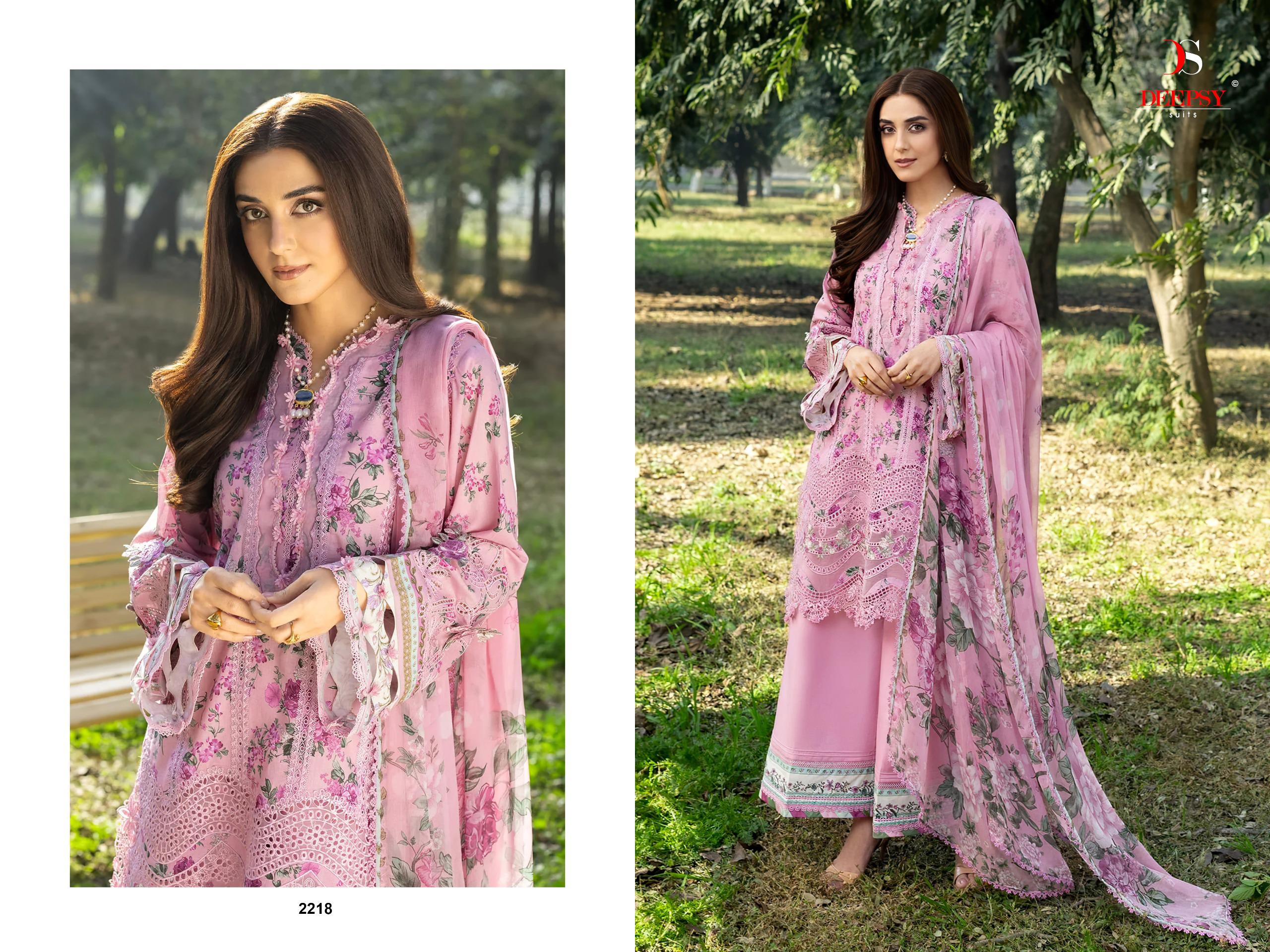 DEEPSY SUITS - Elaf chikankari 2 Ciffon Duptta DEEPSY SUITS – Elaf chikankari 2 Cotton Duptta