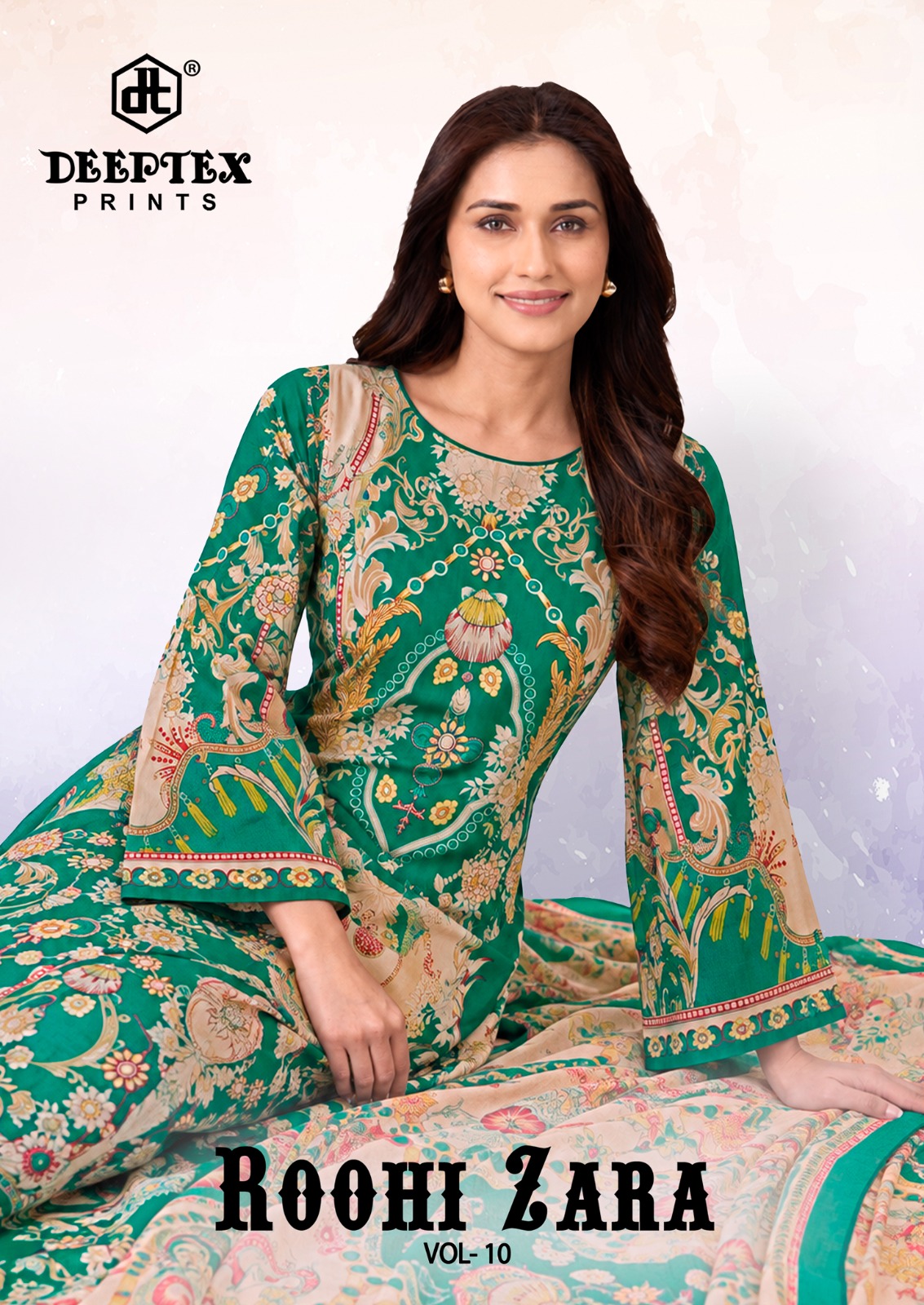 Deeptex Print - Roohi Zara Vol.10 Deeptex Print – Roohi Zara Vol.10 Cotton Printed Wholesale Catalog Any Occasion