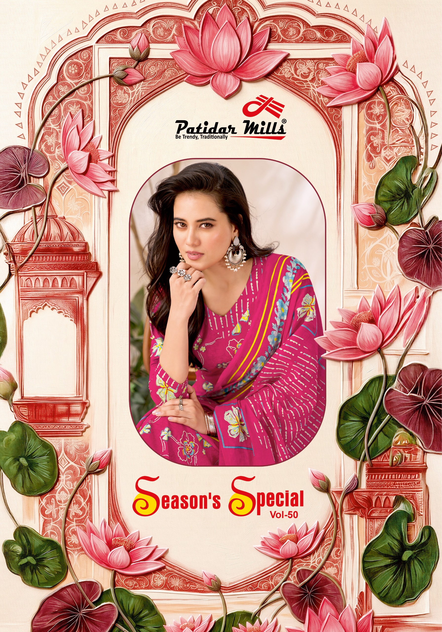 Patidar Mills – Seasons Special Vol.50     Cotton Printed Wholesale Catalog Cotton Print