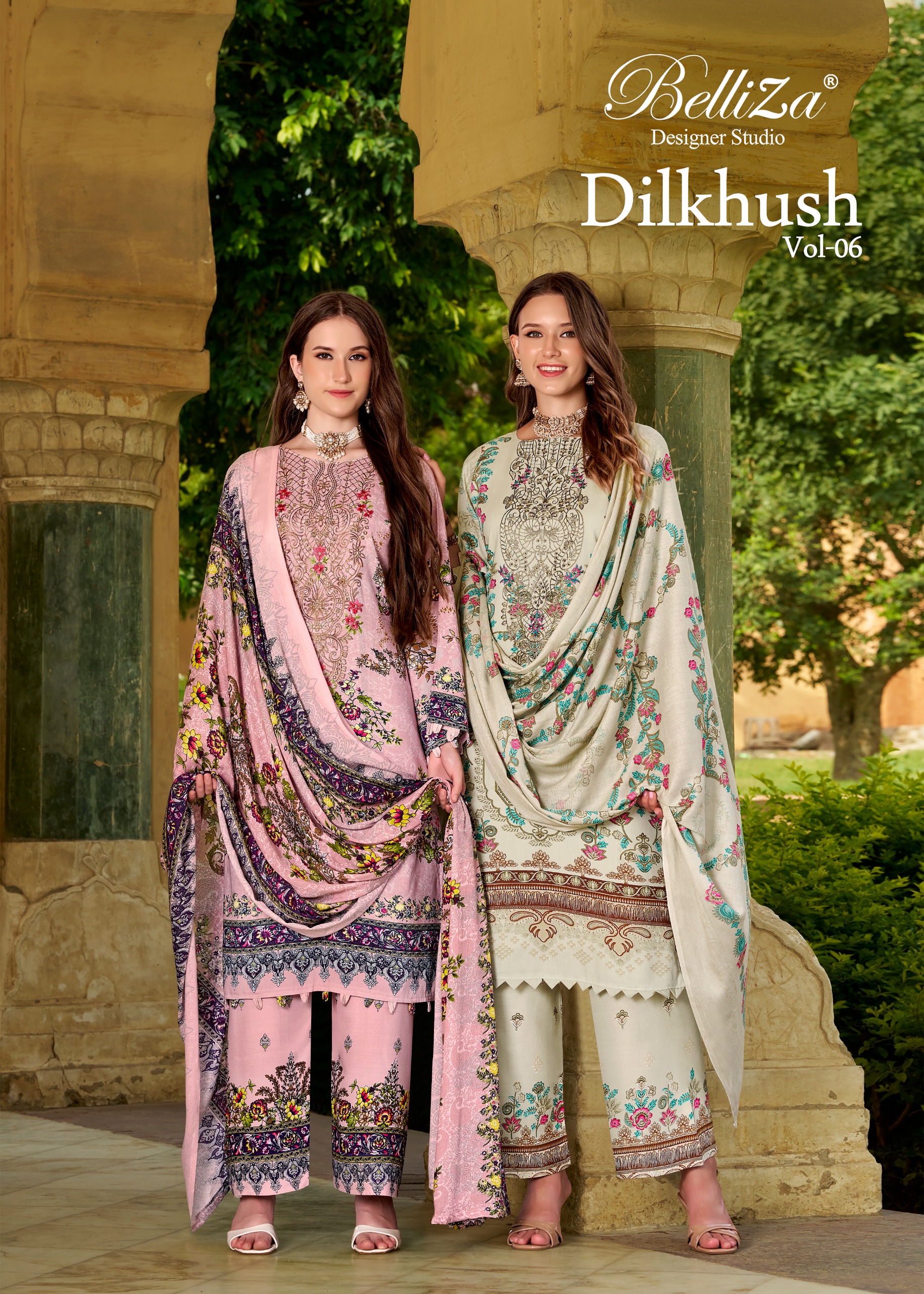 BelliZa DesigNer StuDio – Dilkhush Vol.6     Salwar Suit Wholesale Catalog Any Occasion
