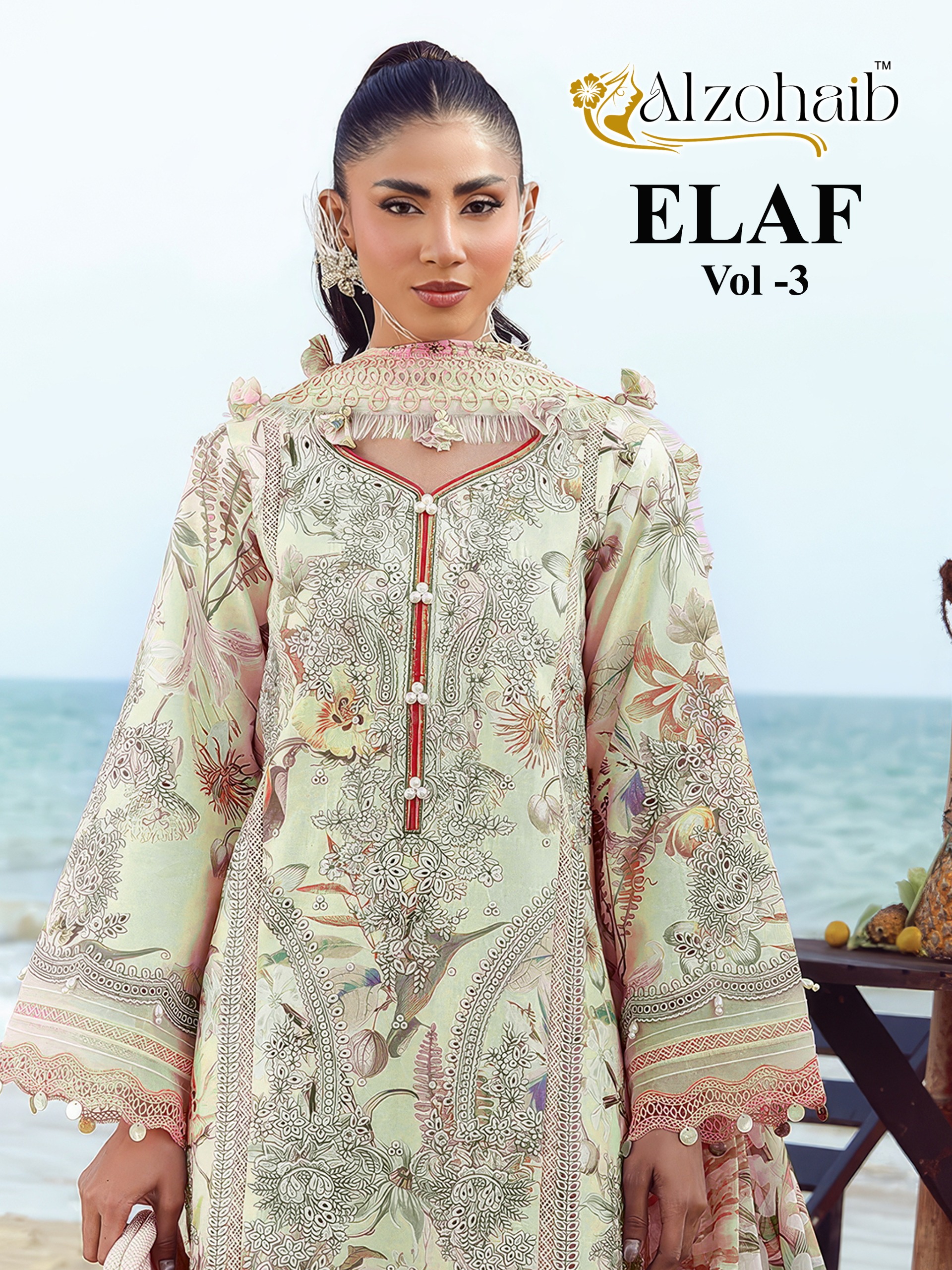 Al Zohaib - Elaf vol.3 Ciffon Duptta Al Zohaib – Elaf vol.3 Cotton Duptta