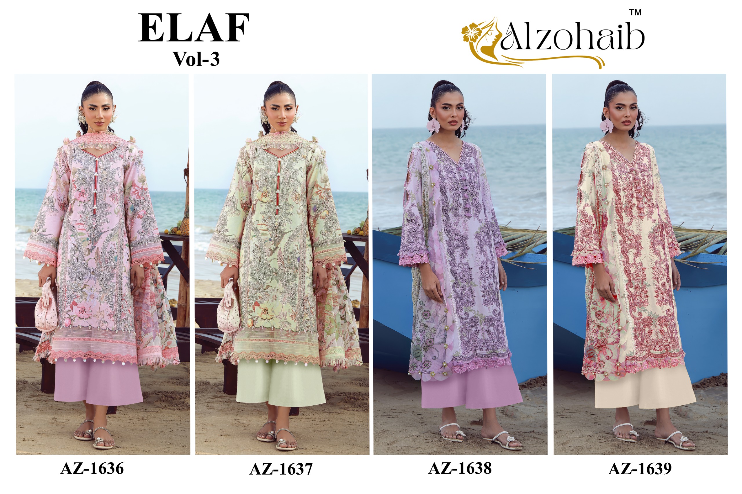 Al Zohaib – Elaf vol.3 Cotton Duptta