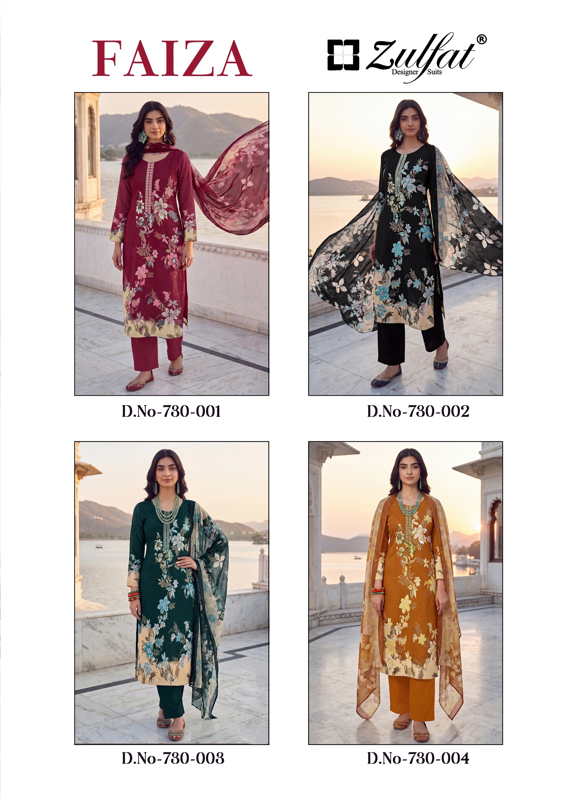 Zulfat Designer Suits - Faiza Zulfat Designer Suits – Faiza