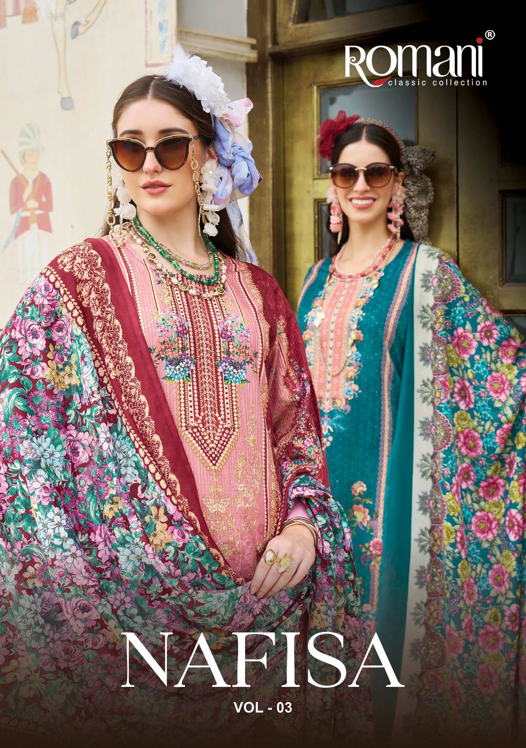 Romani – Nafisa Vol.3     Salwar Suit Wholesale Catalog Casual Wear