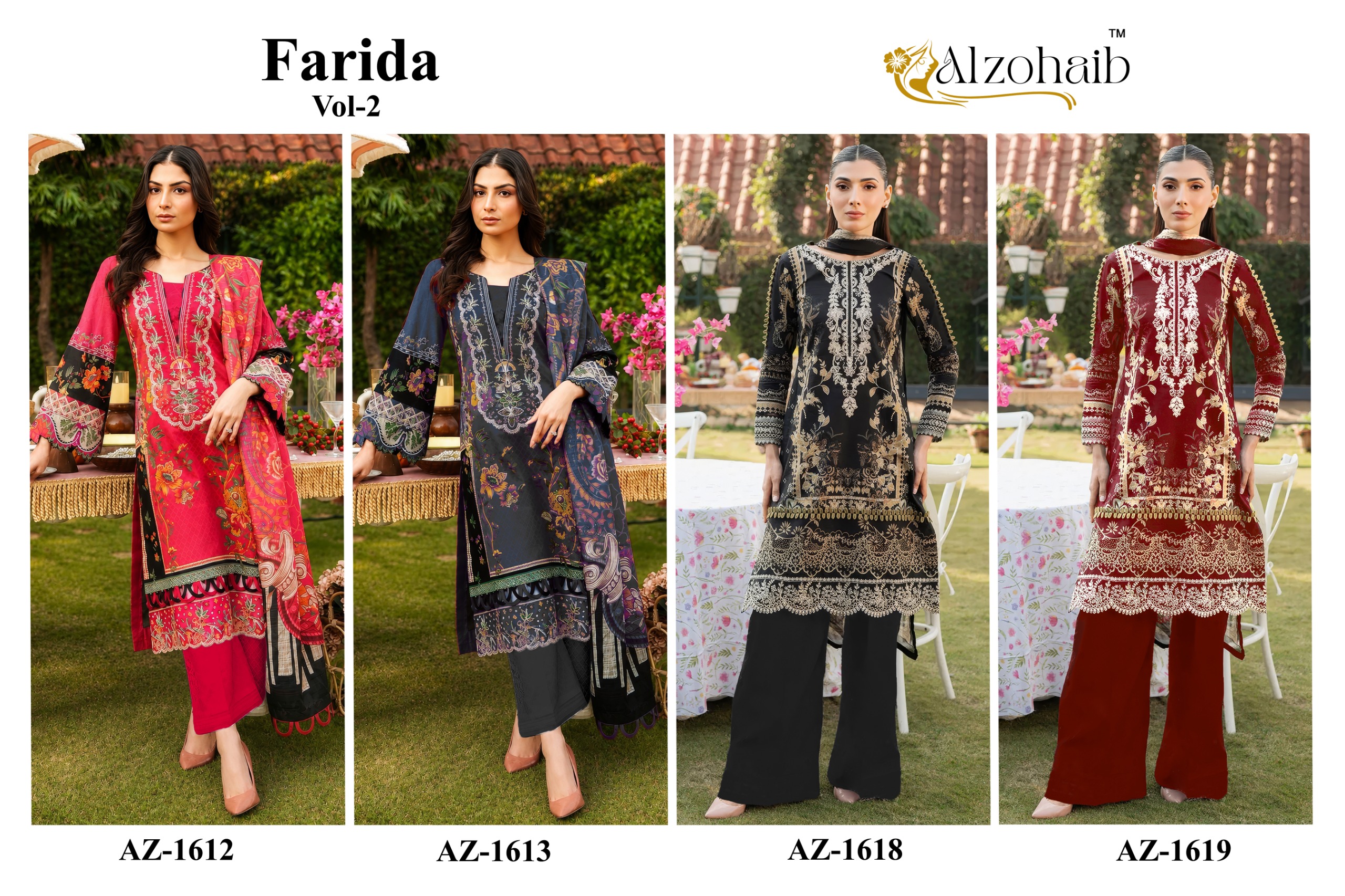 Al Zohaib – Farida Vol.2 Cotton Duptta