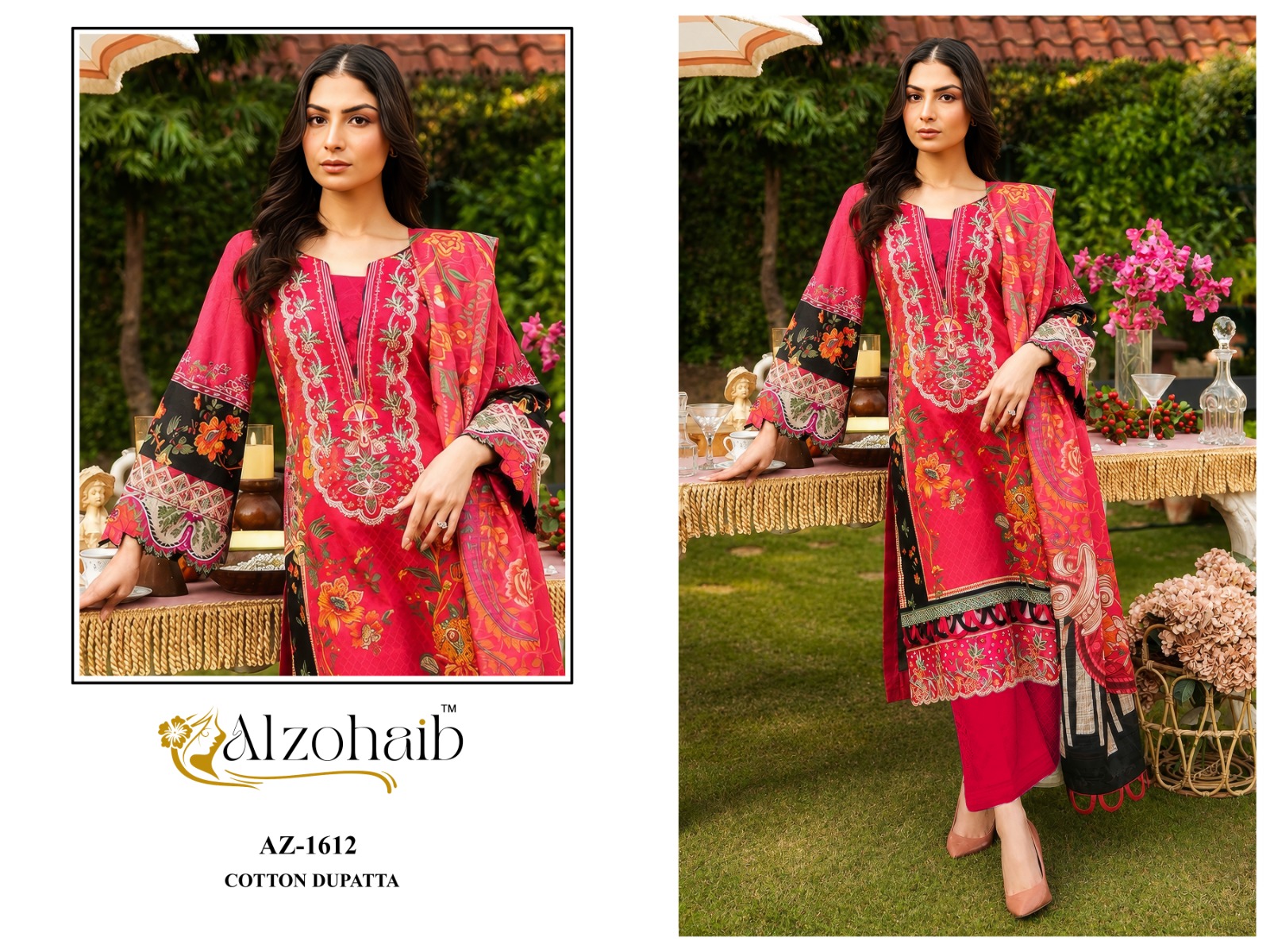 Al Zohaib – Farida Vol.2 Cotton Duptta