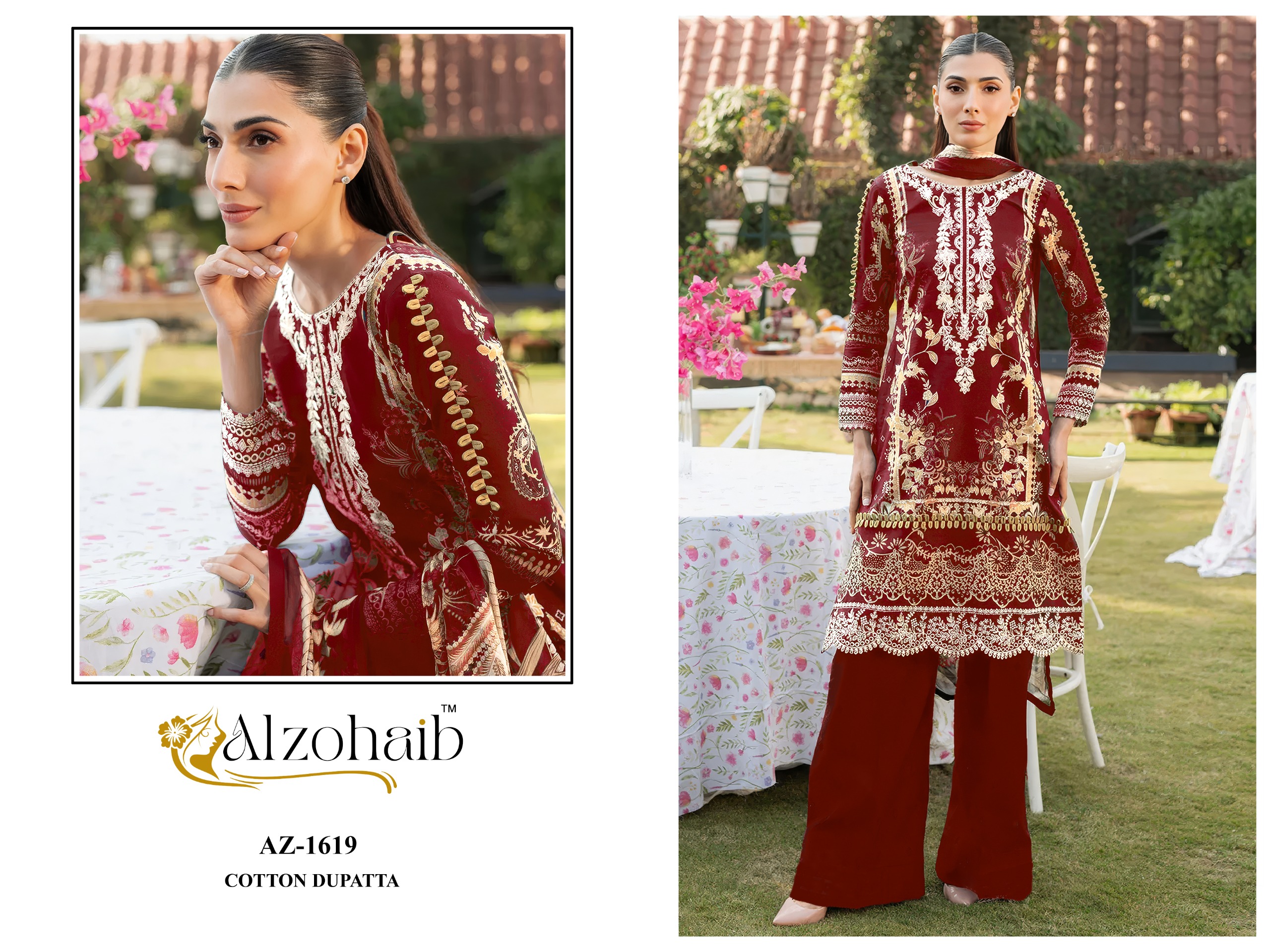 Al Zohaib – Farida Vol.2 Cotton Duptta
