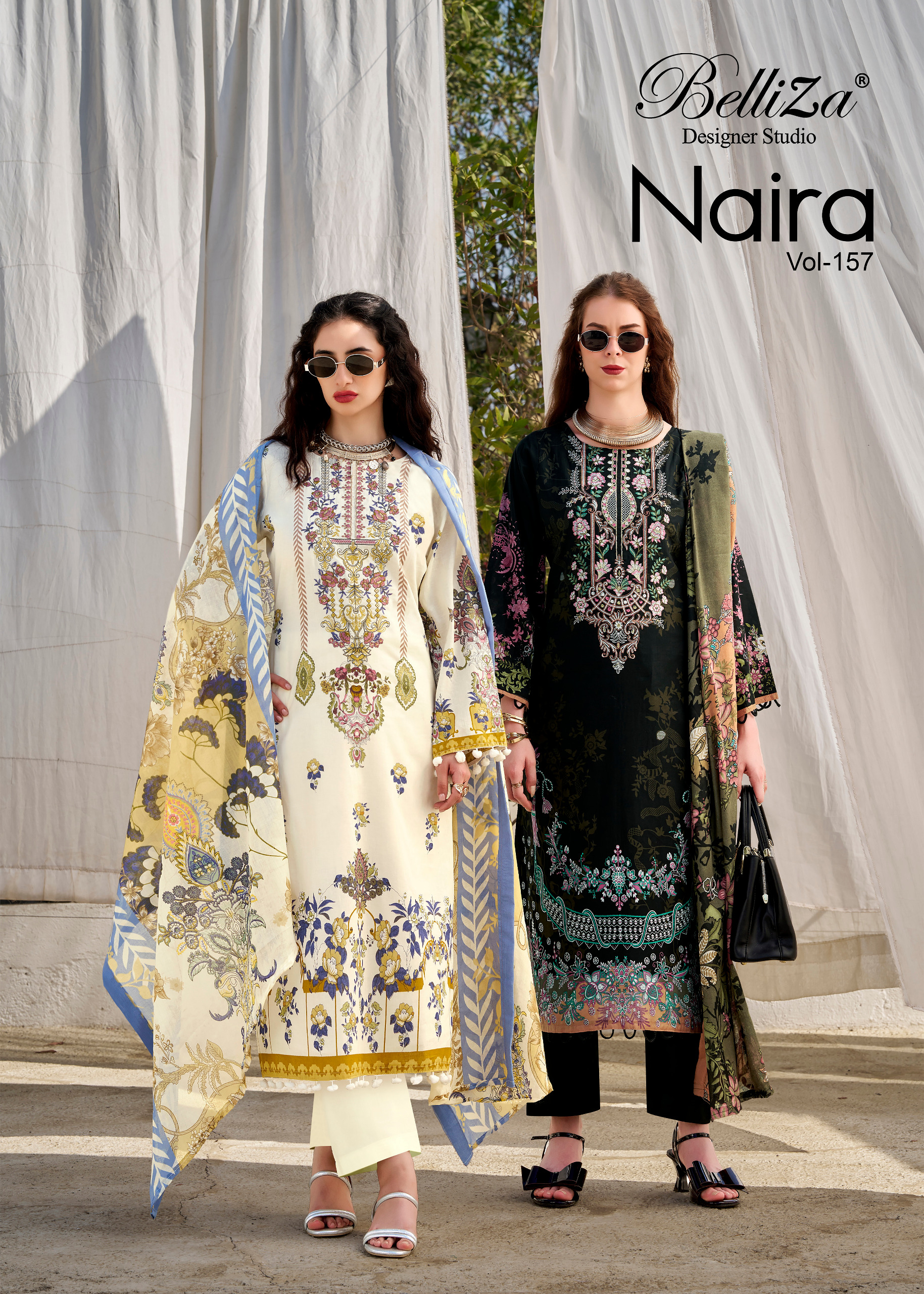 BelliZa DesigNer StuDio – Naira 157     Salwar Suit Wholesale Catalog Any Occasion