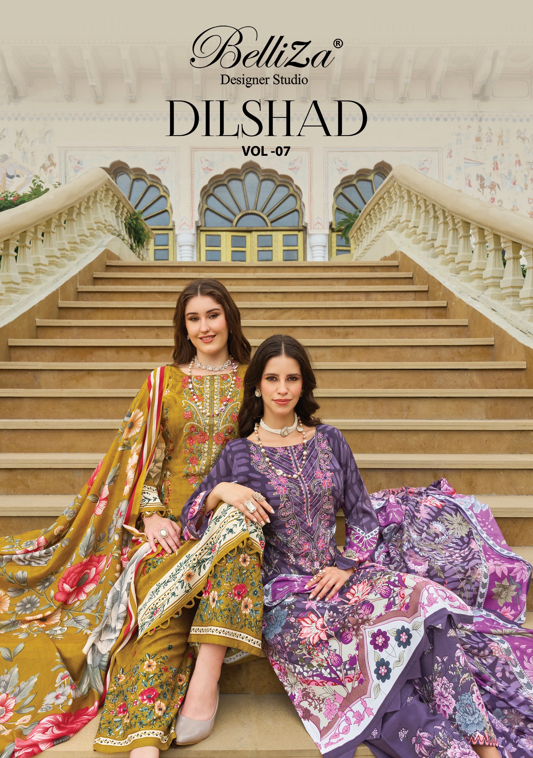 BelliZa DesigNer StuDio – Dilshad Vol.7     Salwar Suit Wholesale Catalog Any Occasion