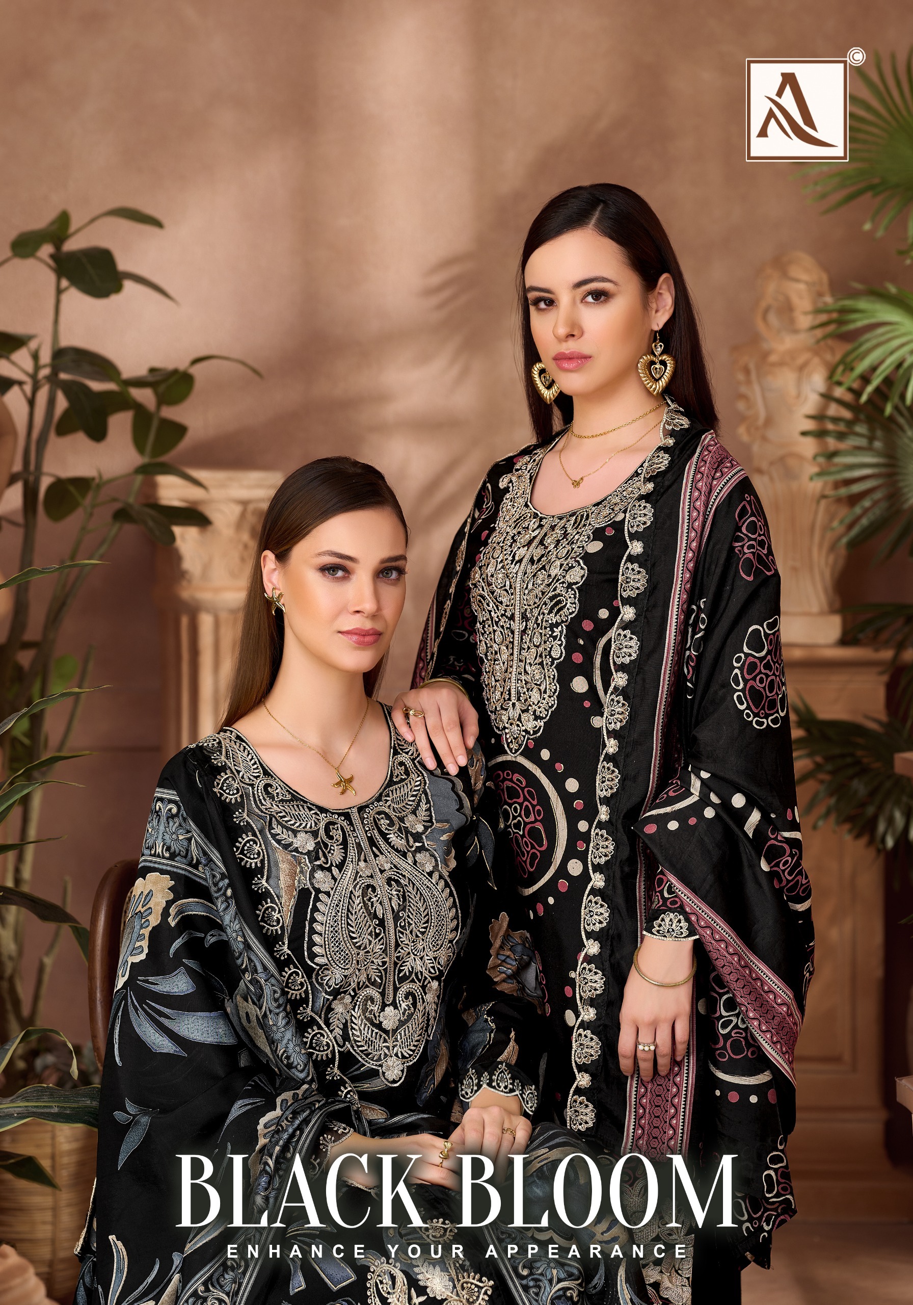 Alok Suit – Black Bloom